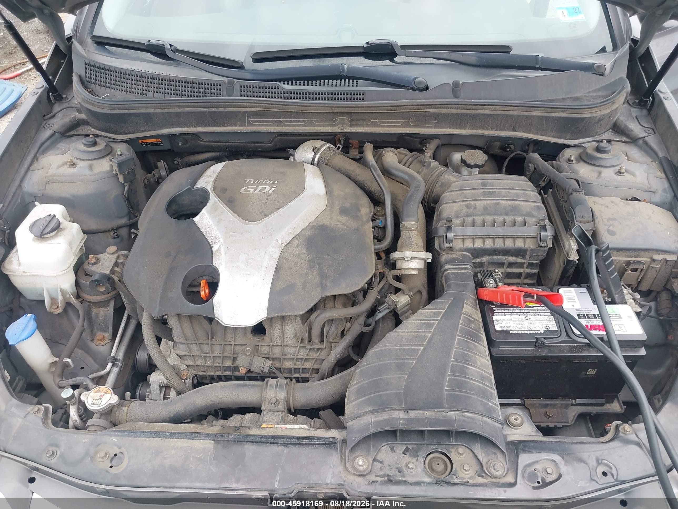 2014 Hyundai Sonata Se 2.0t Gray vin: 5NPEC4AB2EH847326
