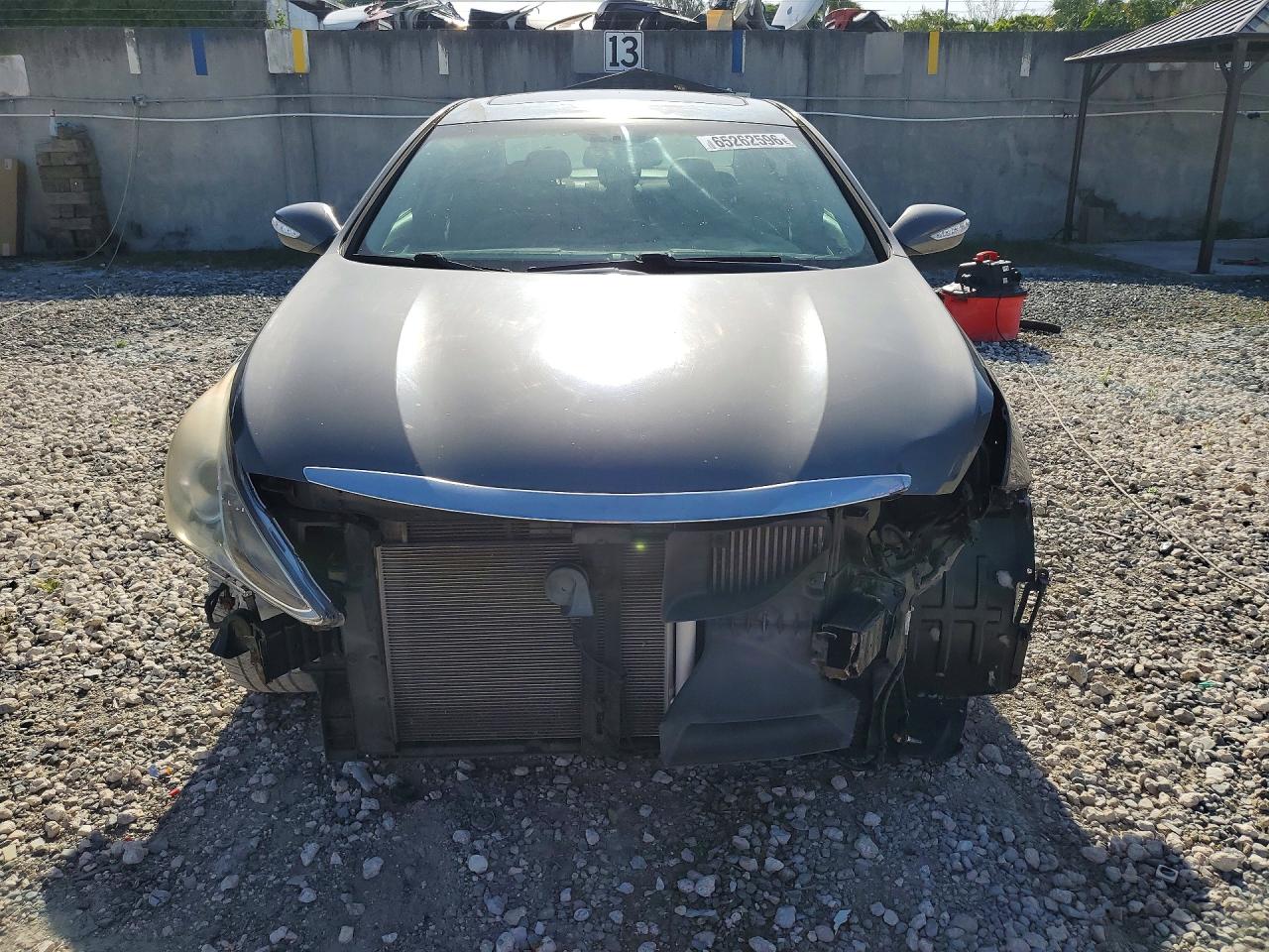2014 Hyundai Sonata Se 2.0t Gray vin: 5NPEC4AB2EH872825