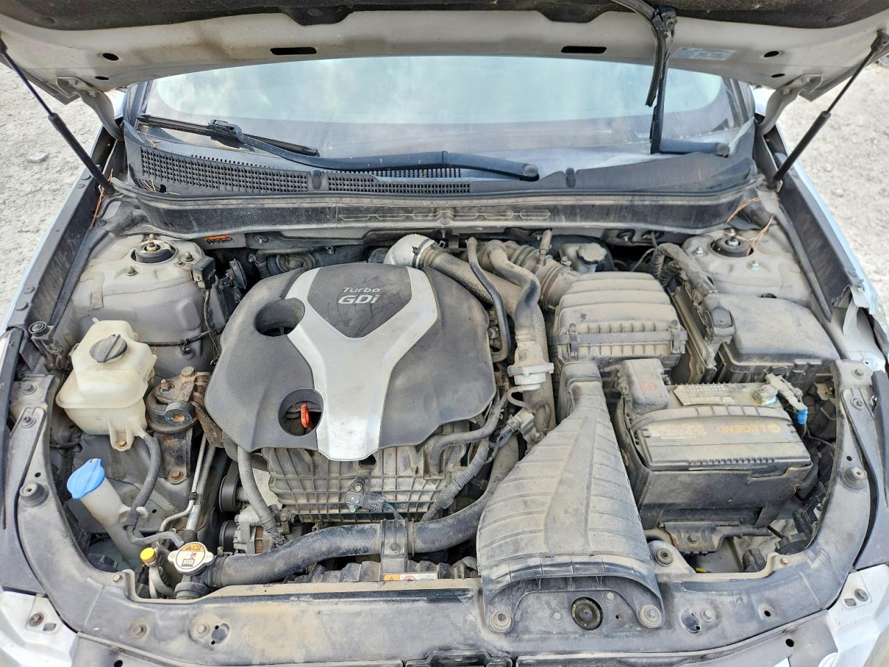 2014 Hyundai Sonata Limited 2.0t Silver vin: 5NPEC4AB2EH895375