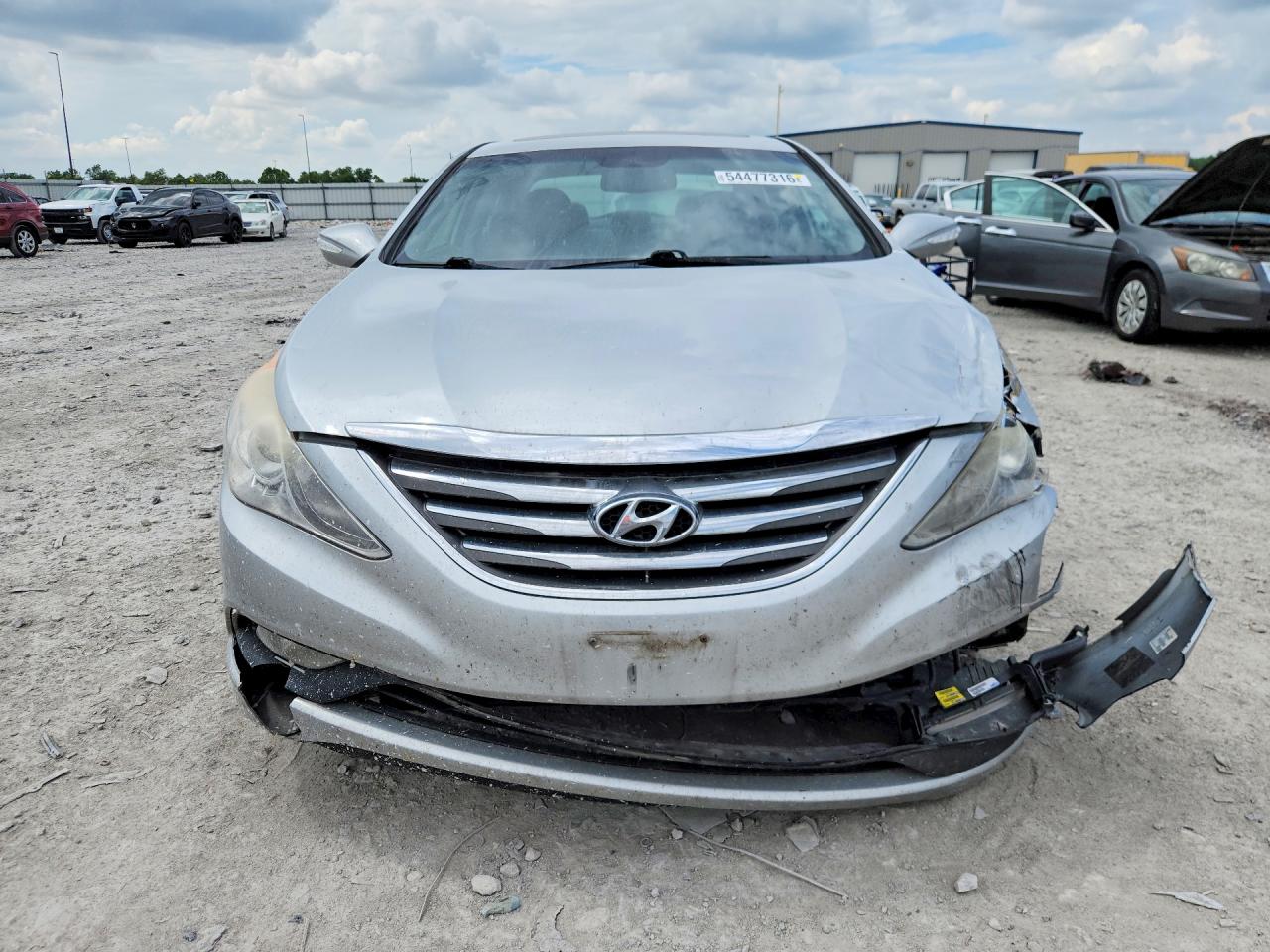 2014 Hyundai Sonata Limited 2.0t Silver vin: 5NPEC4AB2EH895375