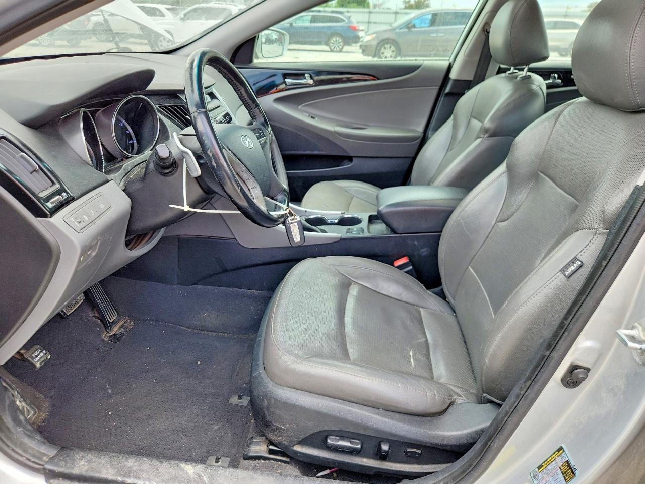 2014 Hyundai Sonata Limited 2.0t Silver vin: 5NPEC4AB2EH895375
