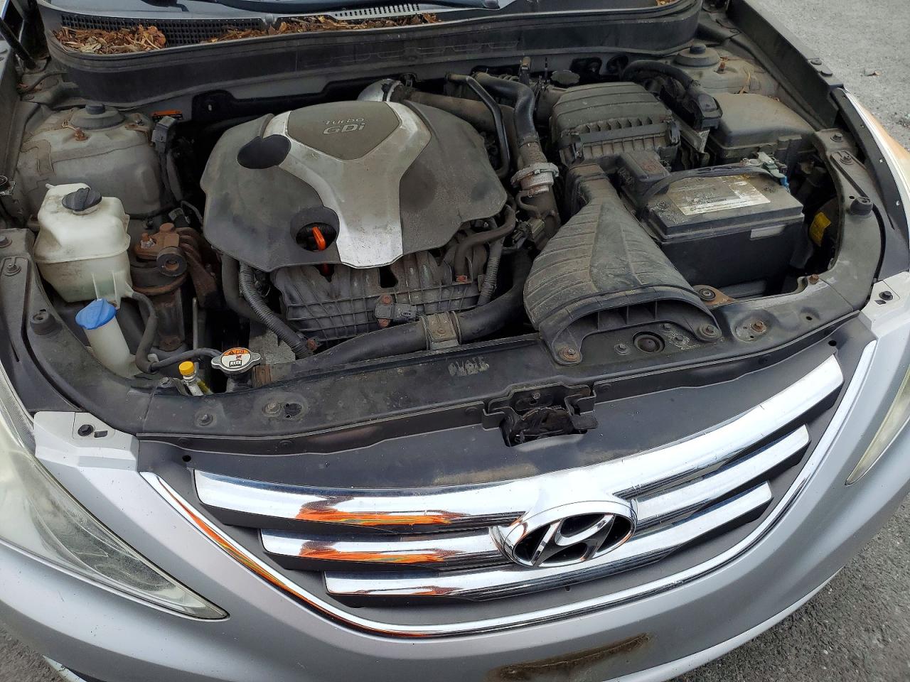 2014 Hyundai Sonata Limited 2.0t Серебряный vin: 5NPEC4AB2EH896638