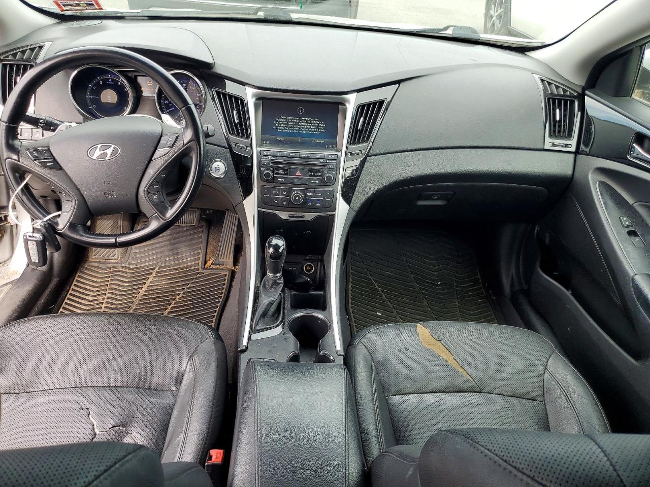 2014 Hyundai Sonata Limited 2.0t Серебряный vin: 5NPEC4AB2EH896638