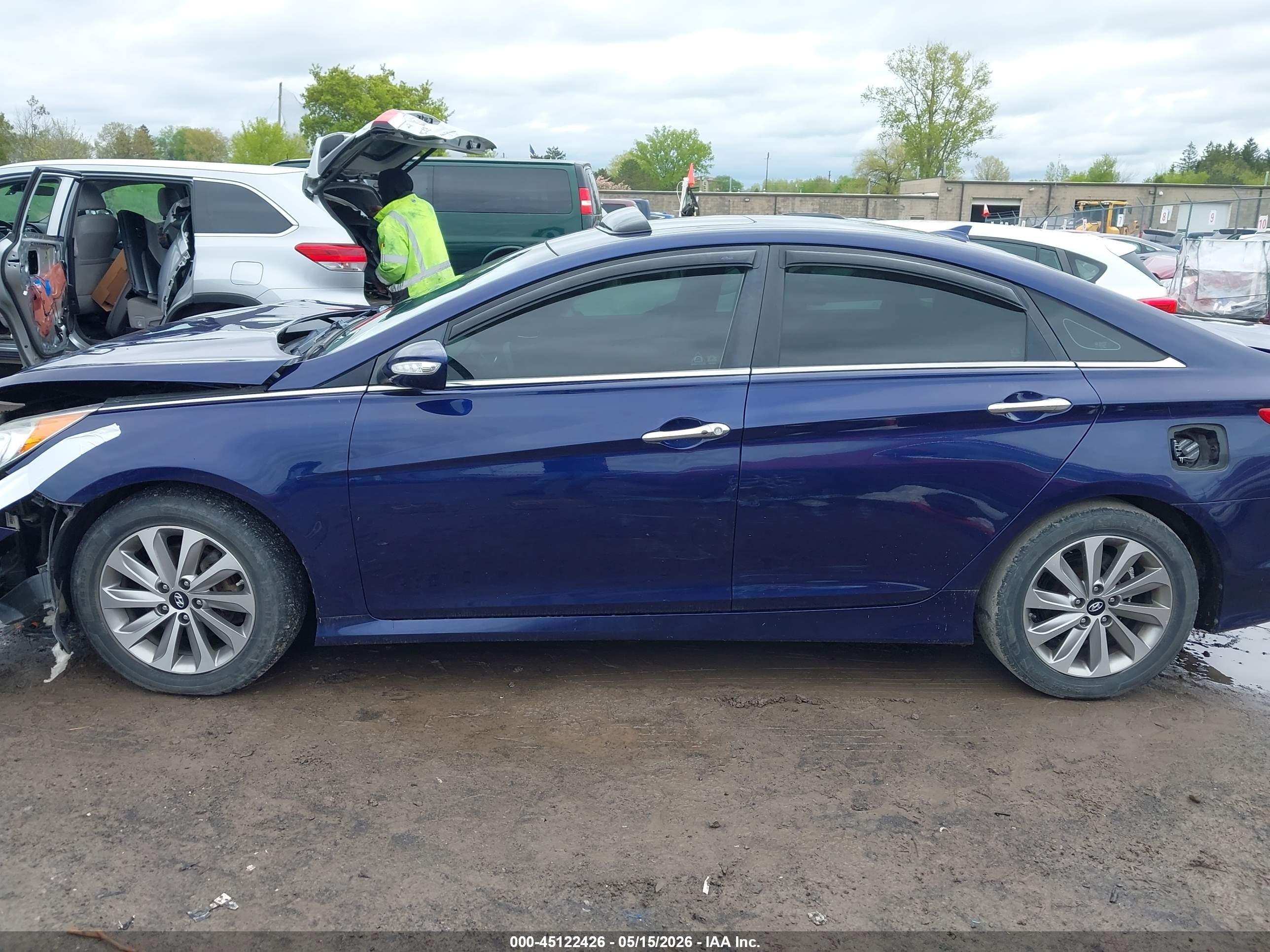 2014 Hyundai Sonata Limited 2.0t Purple vin: 5NPEC4AB2EH936247