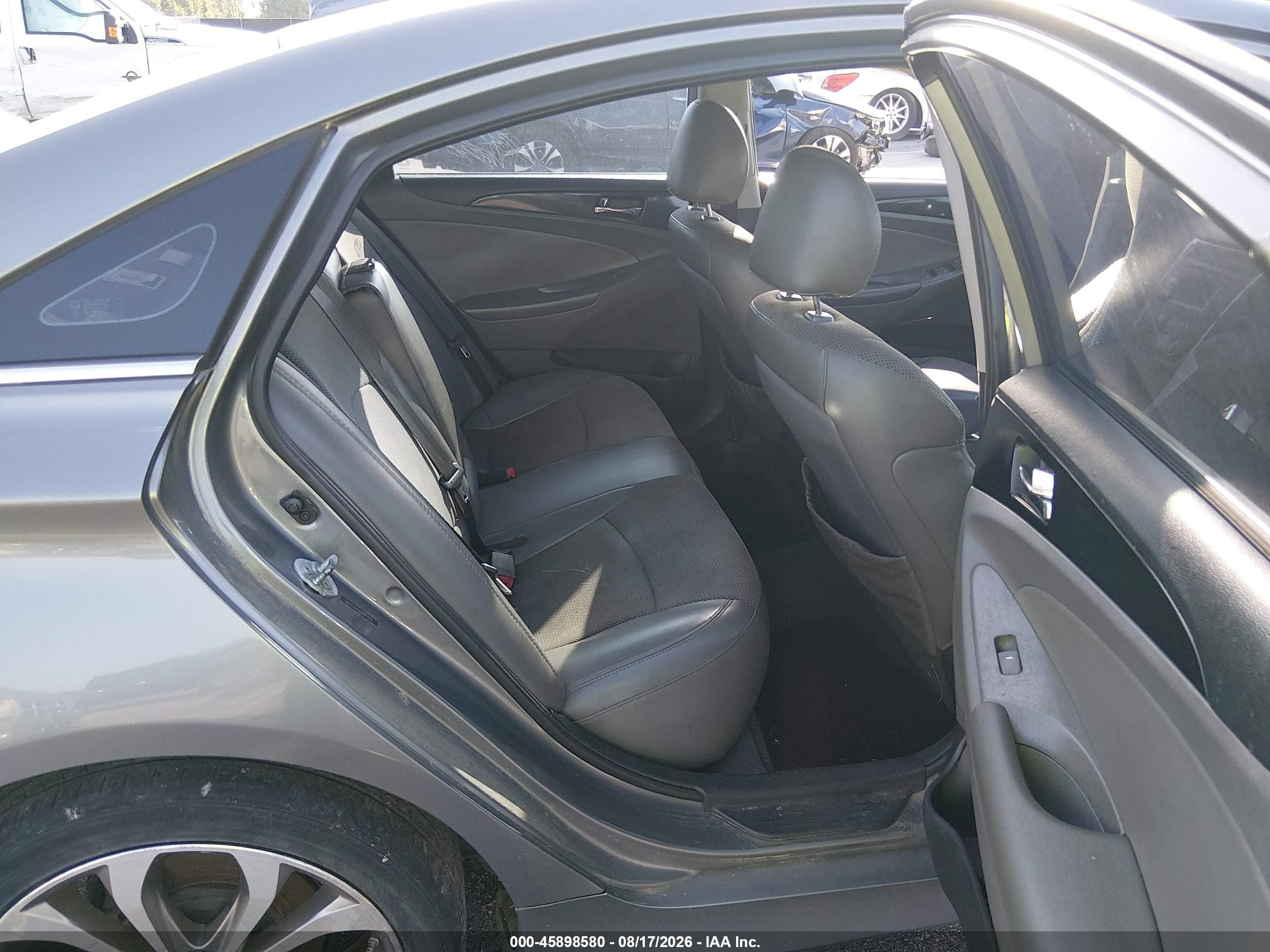 2014 Hyundai Sonata Se 2.0t Gray vin: 5NPEC4AB2EH943005
