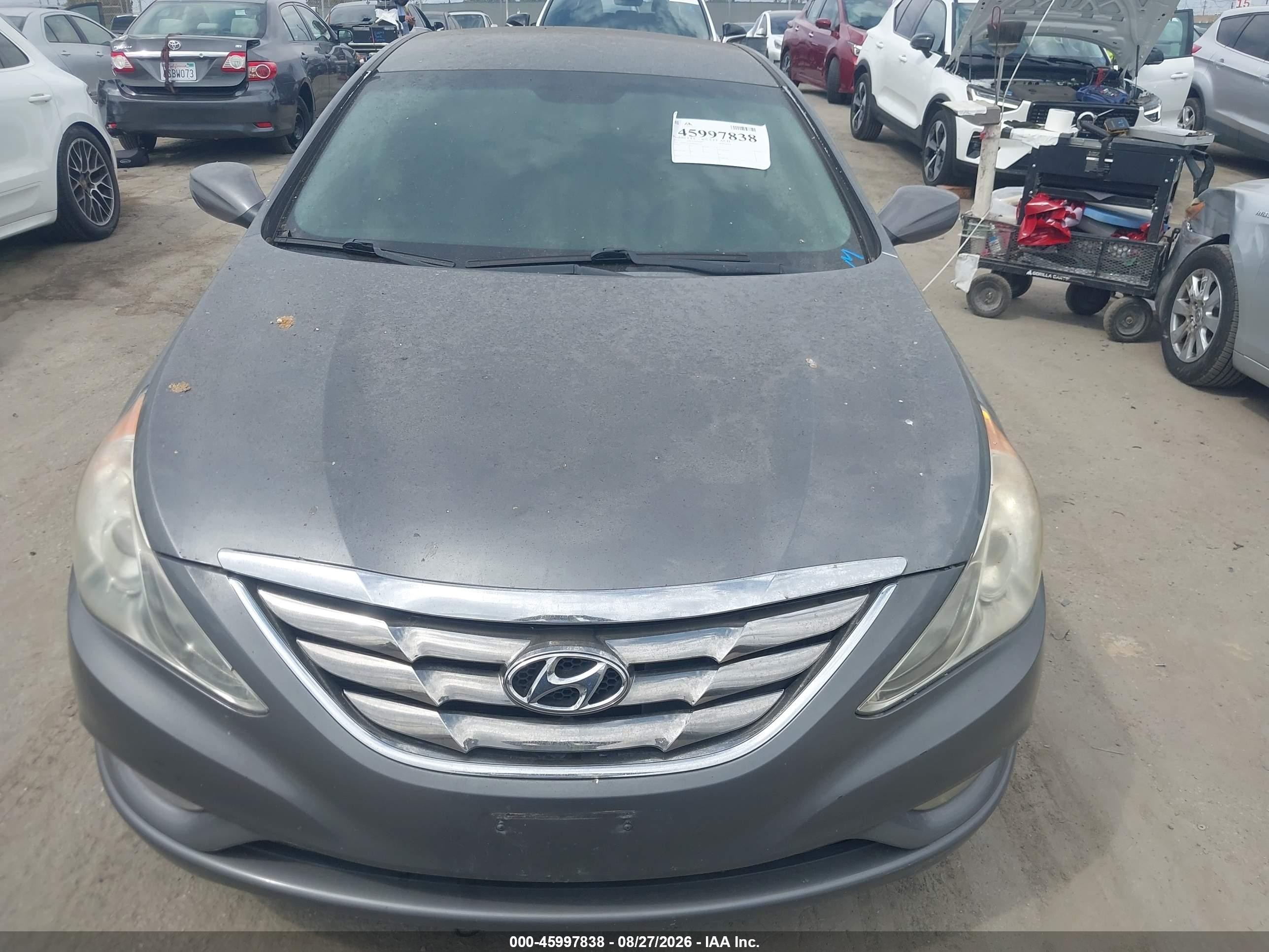 2011 Hyundai Sonata Se 2.0t Gray vin: 5NPEC4AB3BH204270