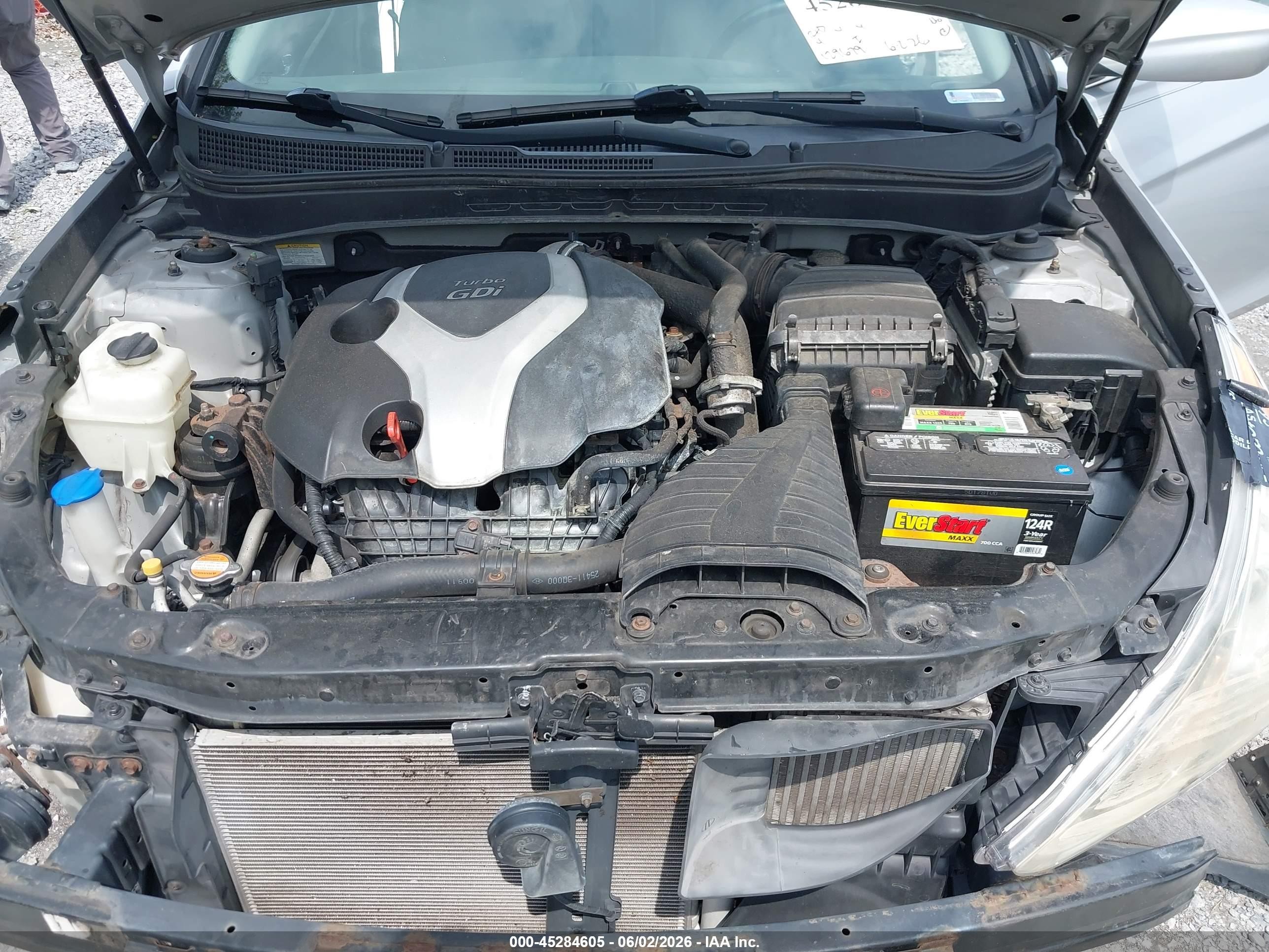 2011 Hyundai Sonata Se 2.0t Silver vin: 5NPEC4AB3BH217150