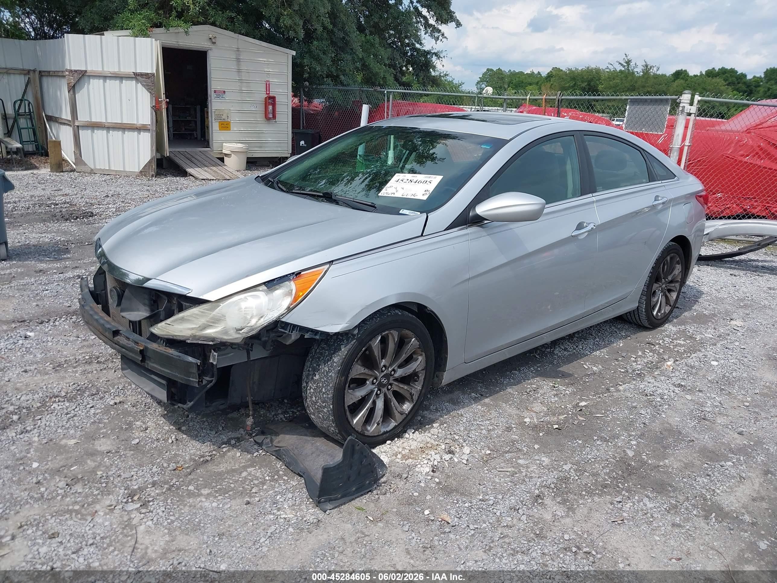 2011 Hyundai Sonata Se 2.0t Silver vin: 5NPEC4AB3BH217150