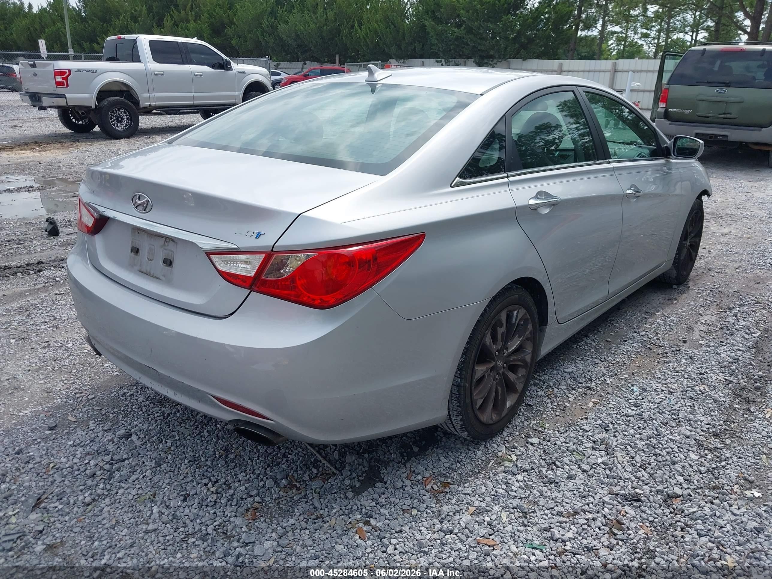 2011 Hyundai Sonata Se 2.0t Silver vin: 5NPEC4AB3BH217150