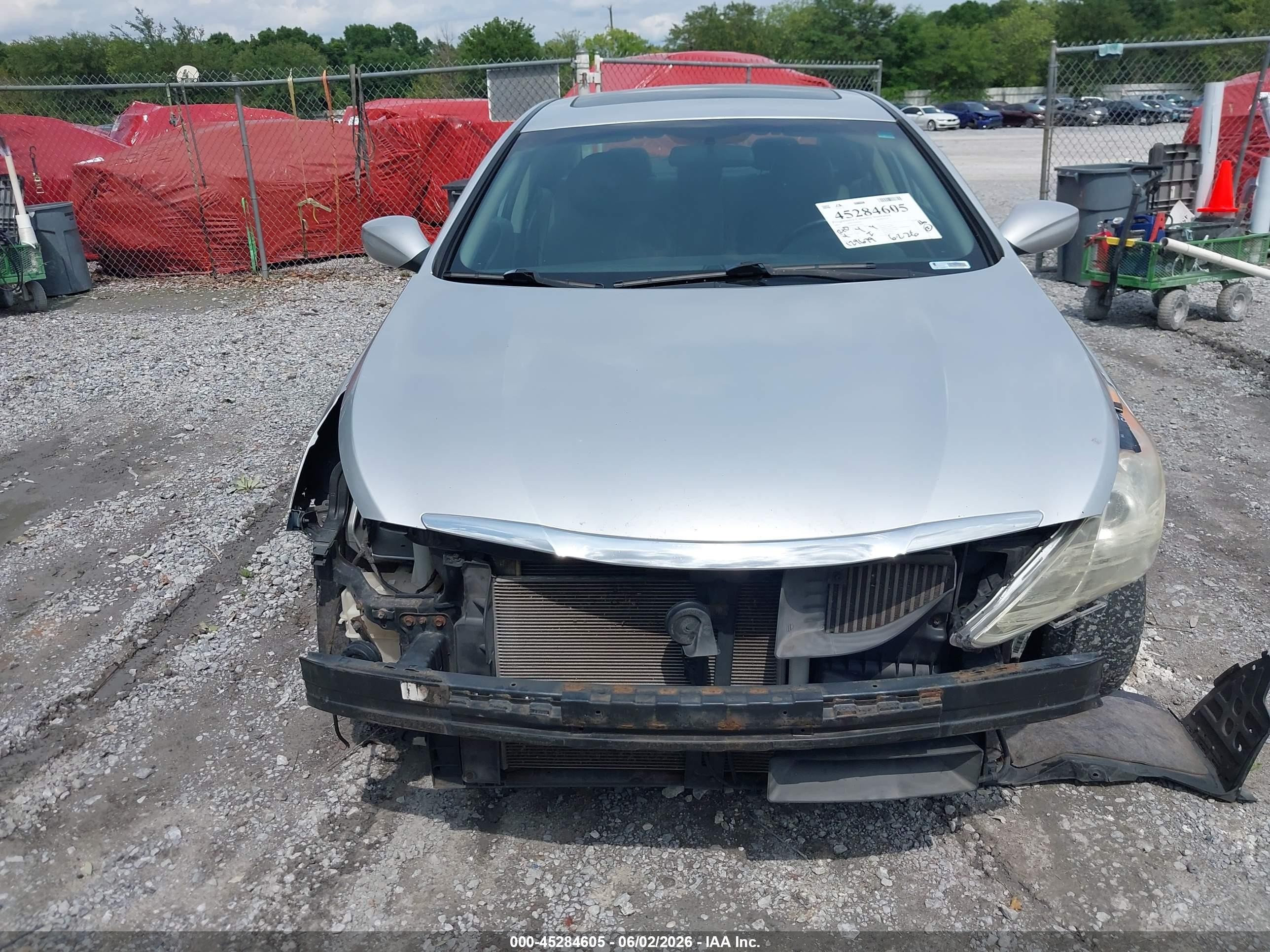 2011 Hyundai Sonata Se 2.0t Silver vin: 5NPEC4AB3BH217150