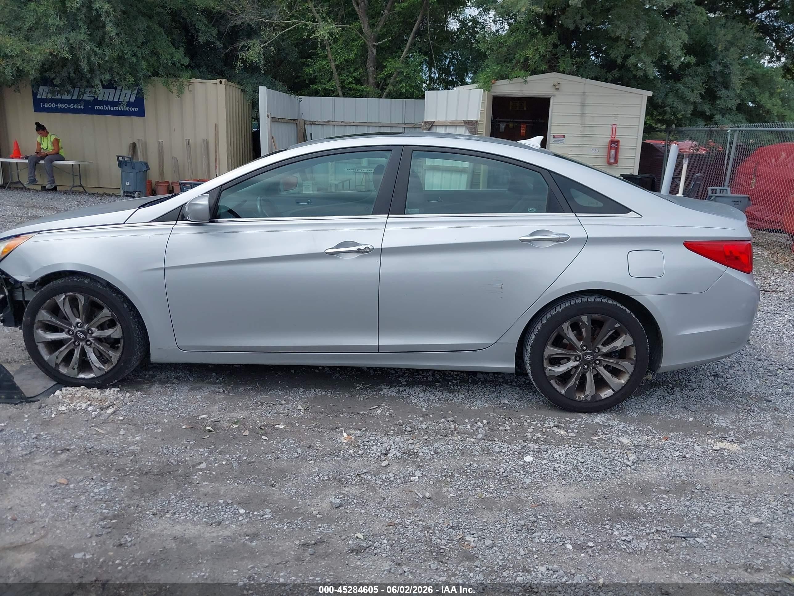 2011 Hyundai Sonata Se 2.0t Silver vin: 5NPEC4AB3BH217150
