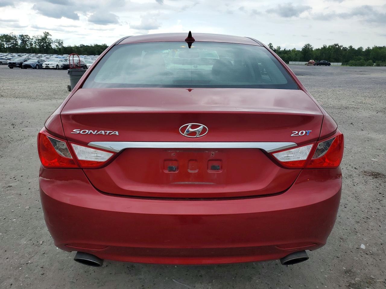 2011 Hyundai Sonata Se 2.0t Burgundy vin: 5NPEC4AB3BH219125