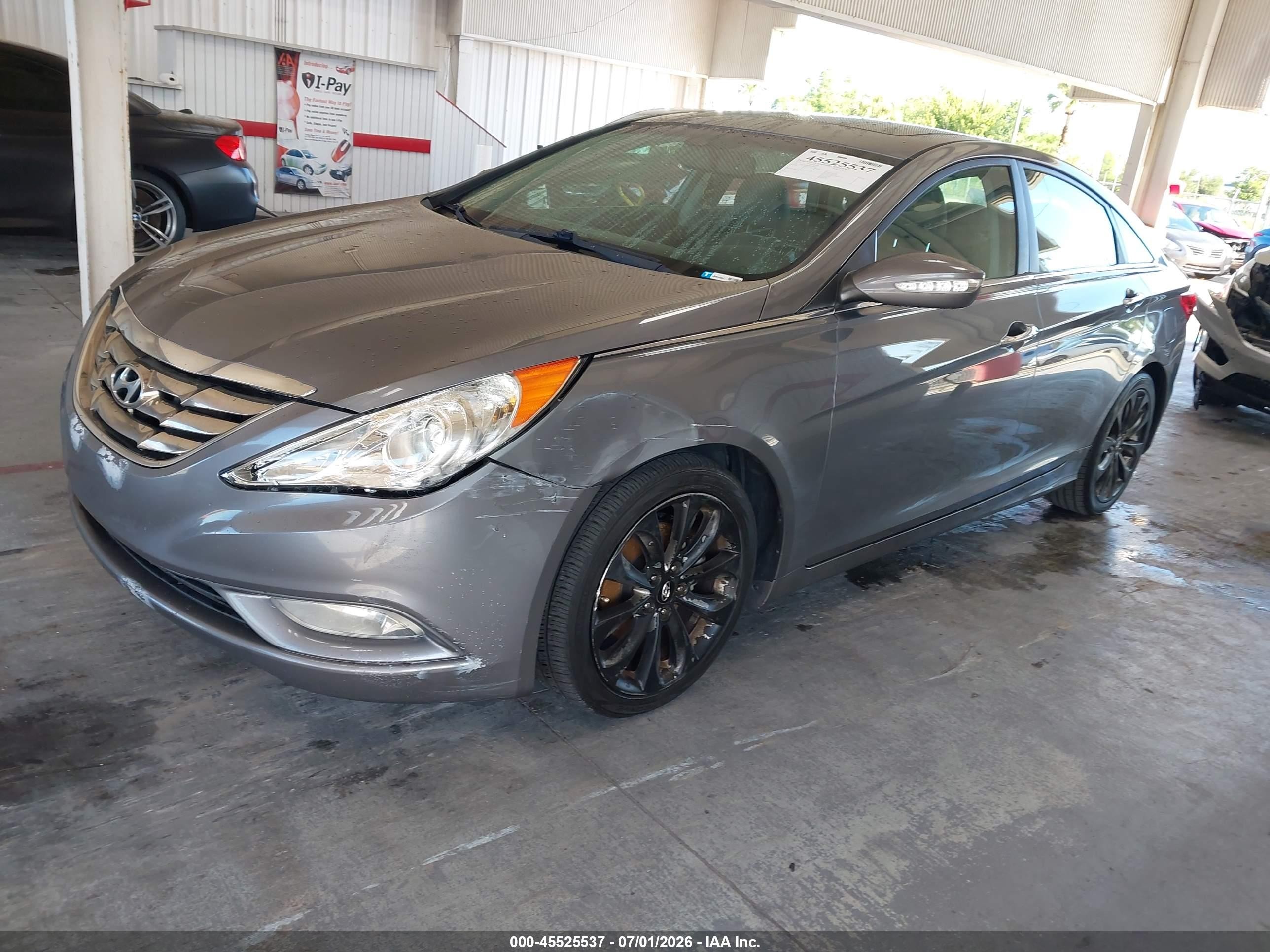 2011 Hyundai Sonata Limited 2.0t Gray vin: 5NPEC4AB3BH234935