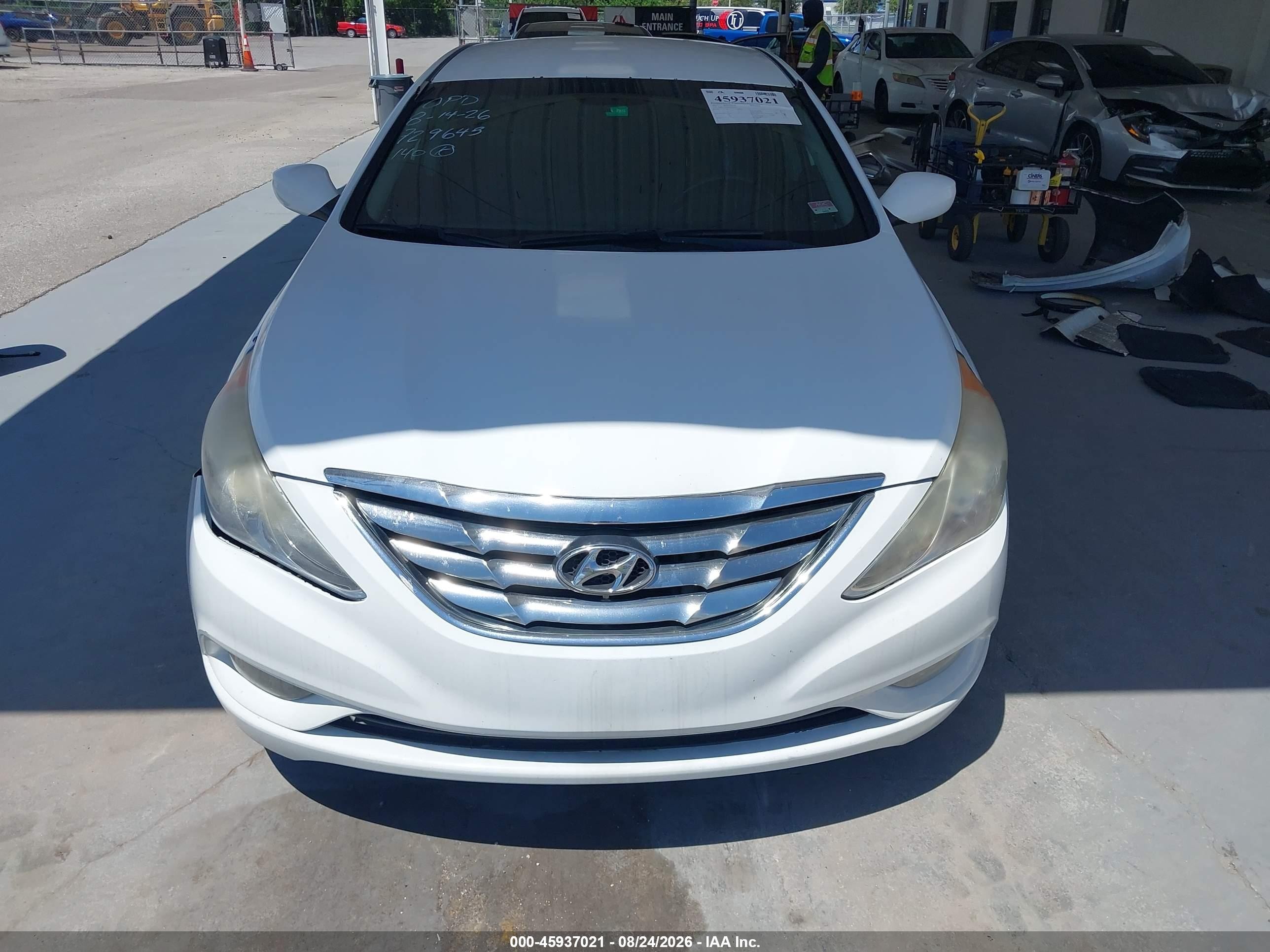 2011 Hyundai Sonata Se 2.0t White vin: 5NPEC4AB3BH239472