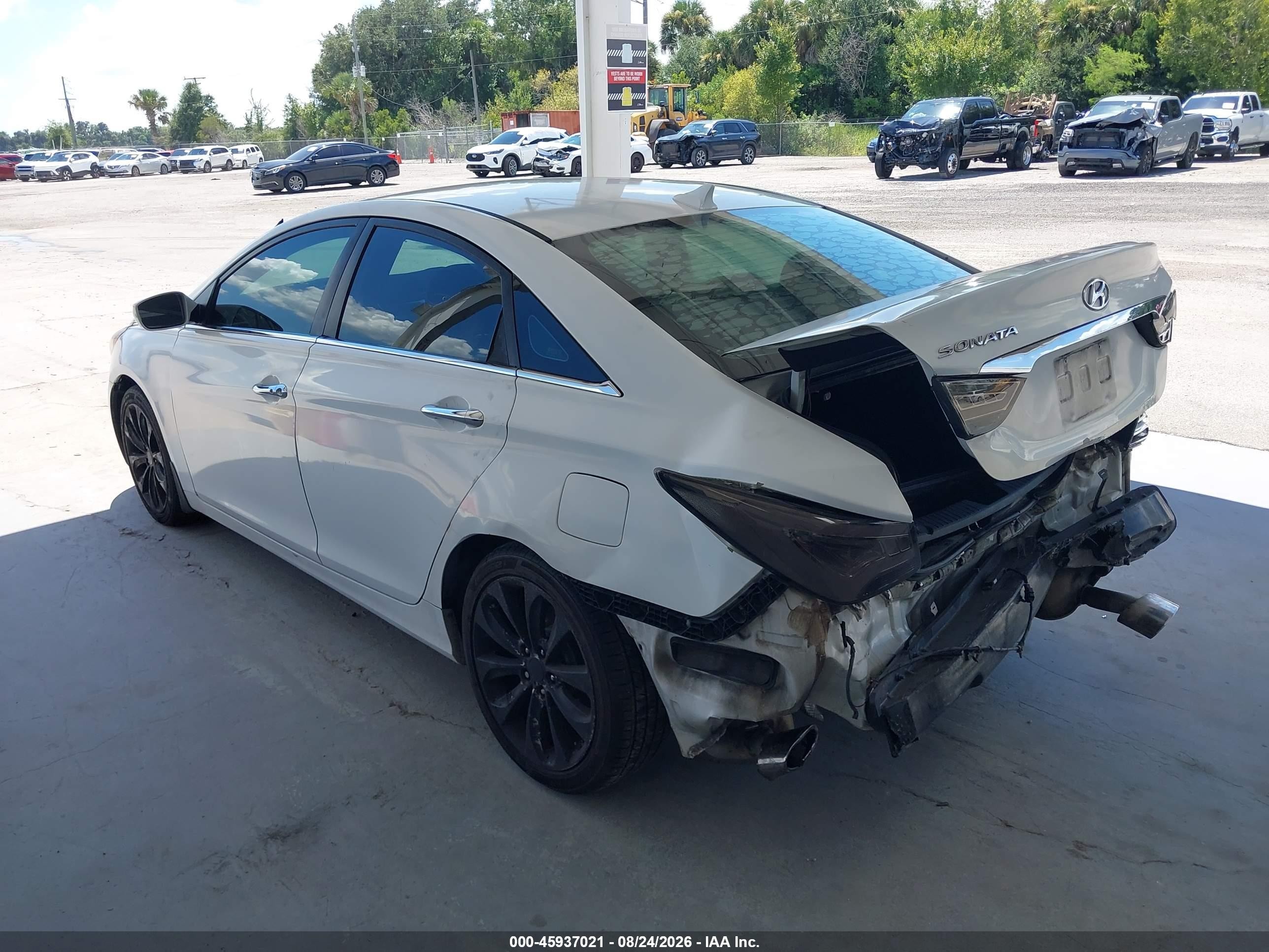 2011 Hyundai Sonata Se 2.0t White vin: 5NPEC4AB3BH239472