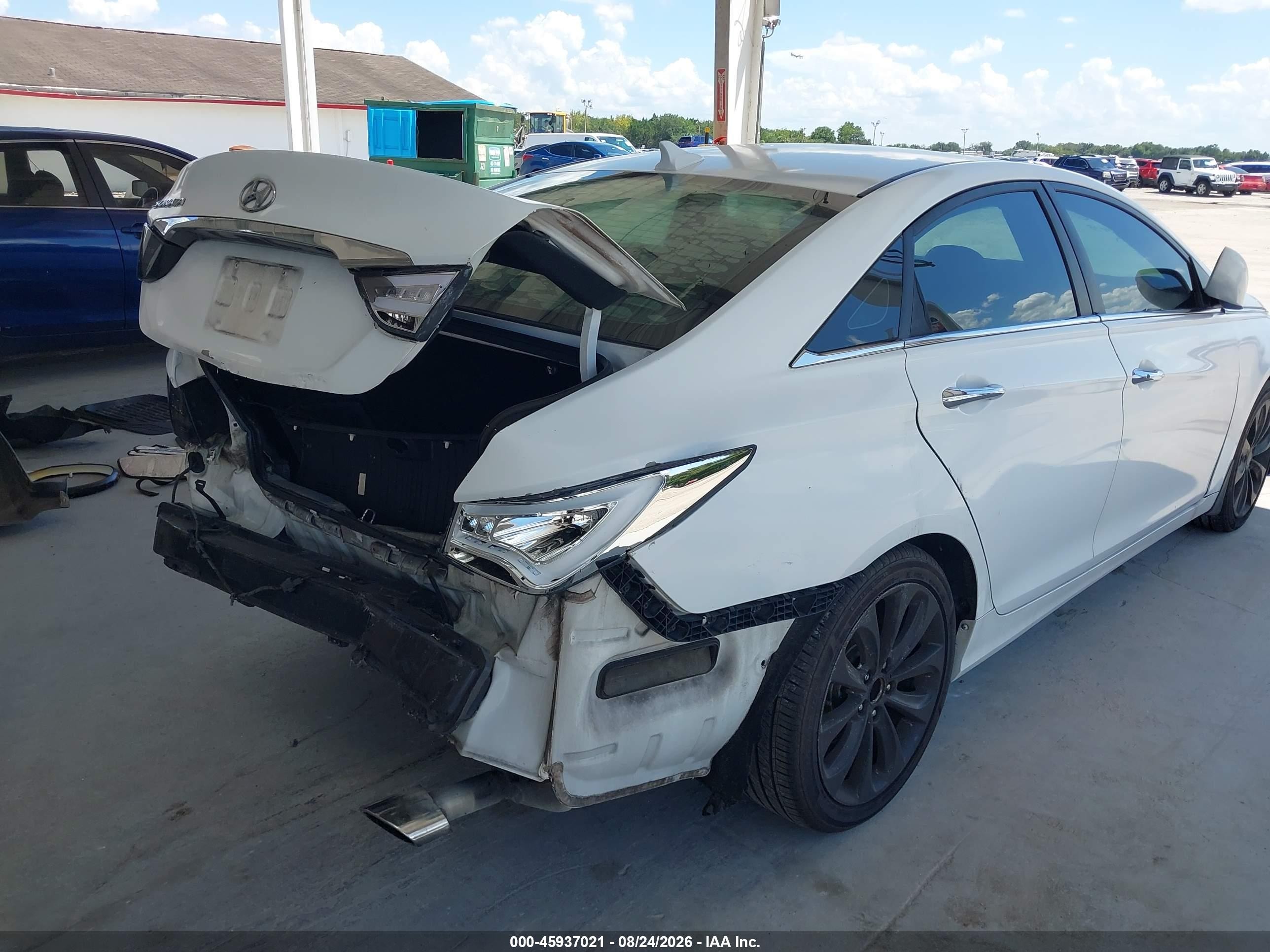 2011 Hyundai Sonata Se 2.0t White vin: 5NPEC4AB3BH239472