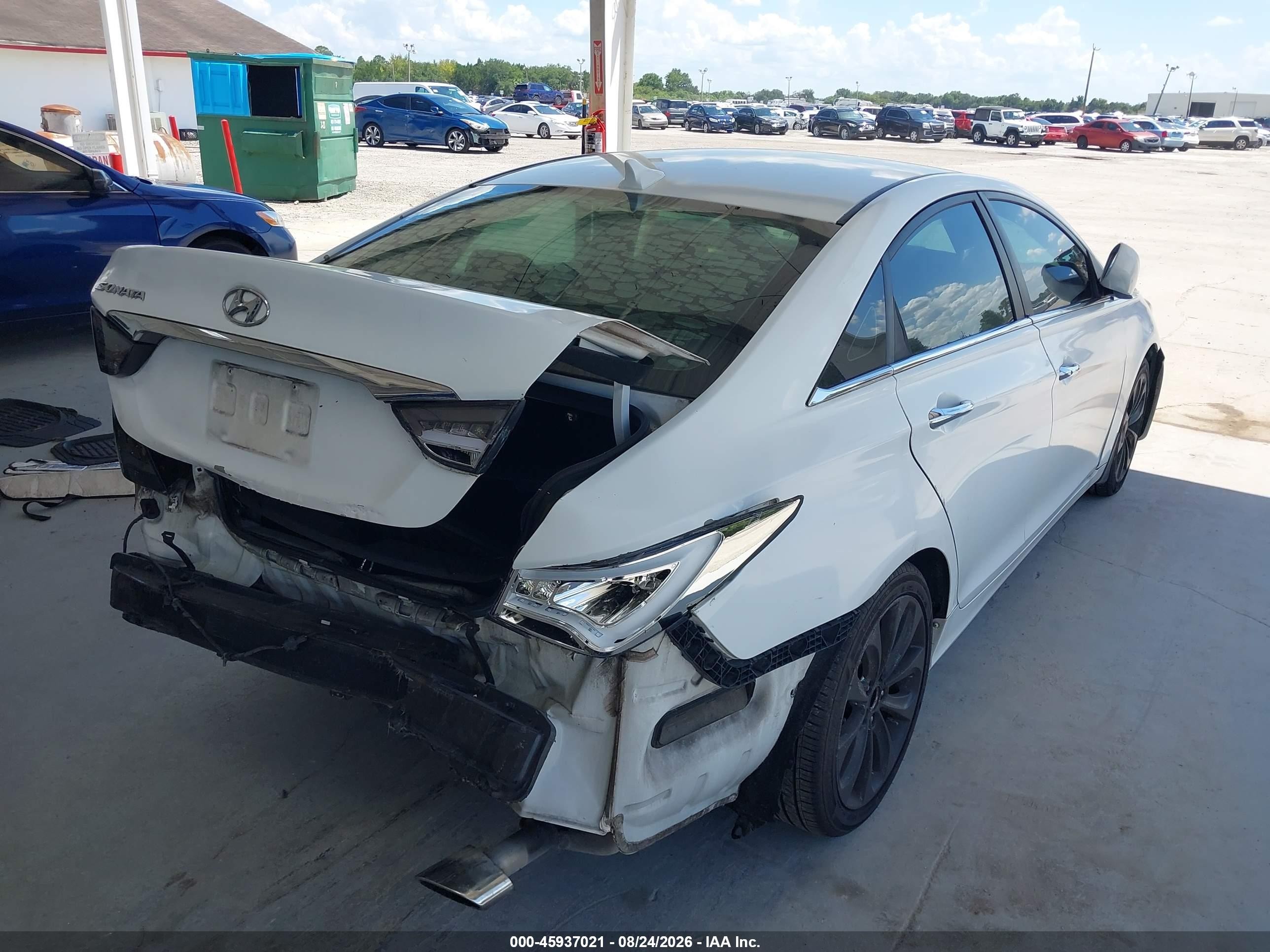 2011 Hyundai Sonata Se 2.0t White vin: 5NPEC4AB3BH239472