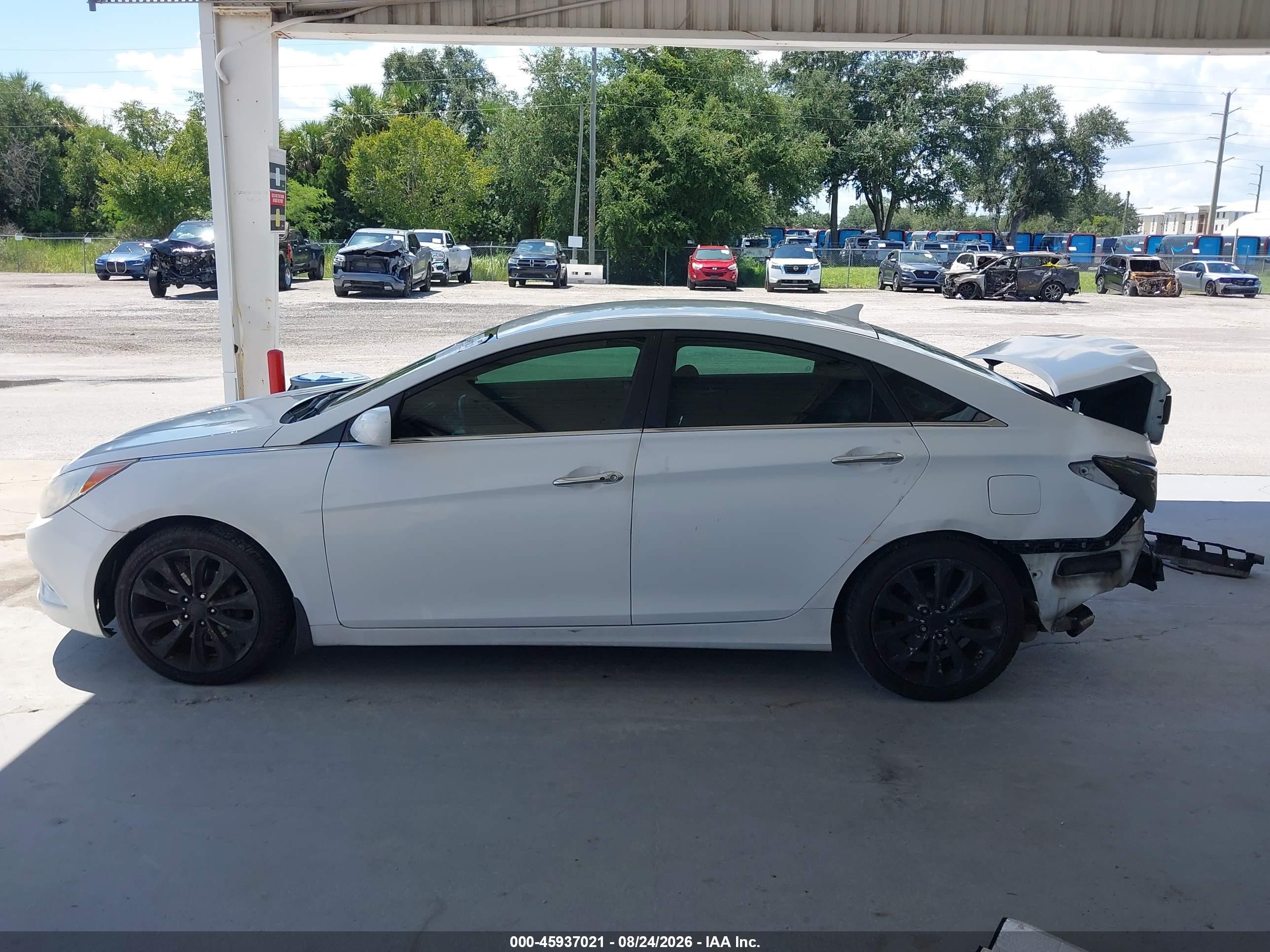 2011 Hyundai Sonata Se 2.0t White vin: 5NPEC4AB3BH239472