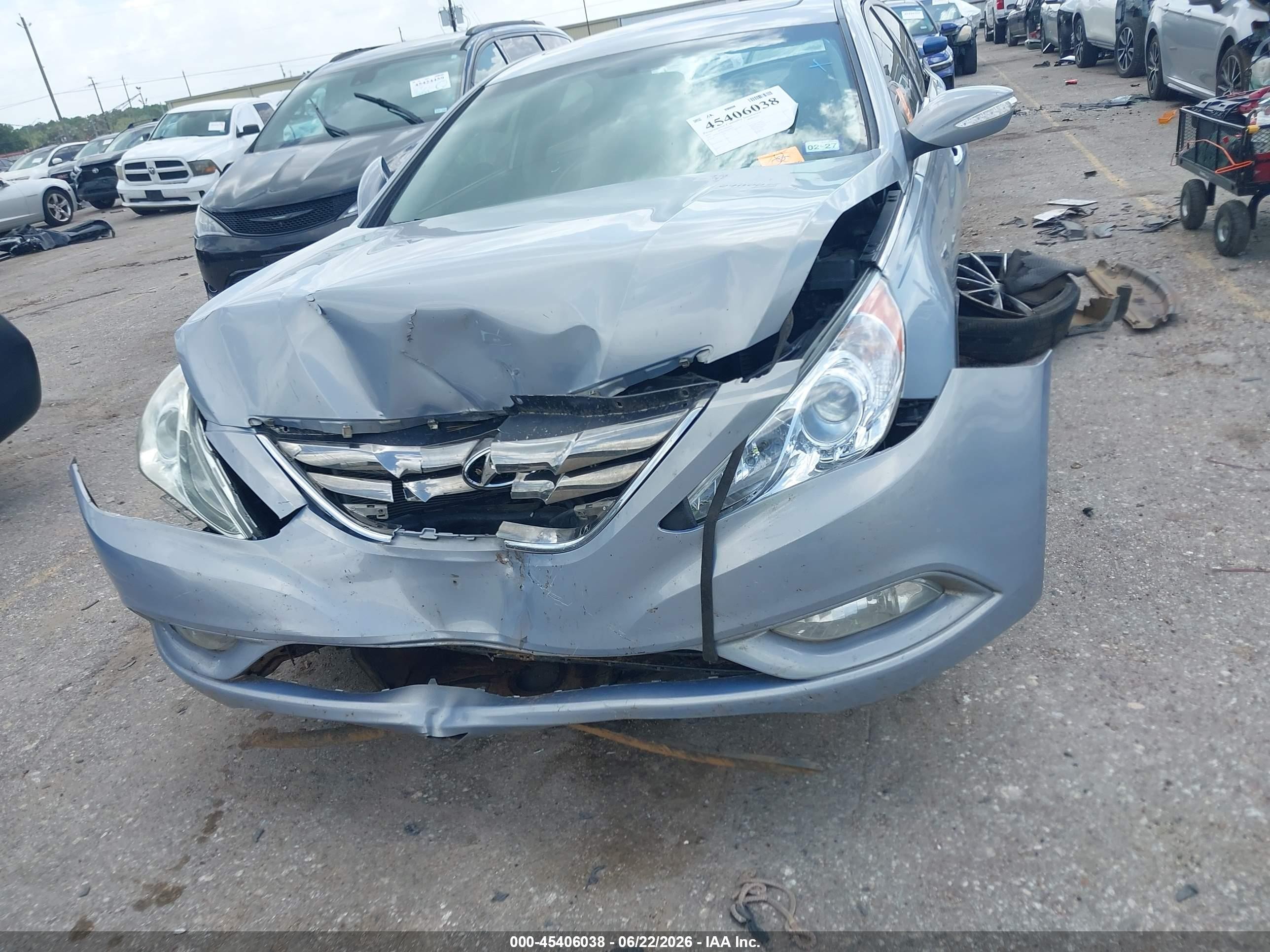 2011 Hyundai Sonata Limited 2.0t Light Blue vin: 5NPEC4AB3BH250956