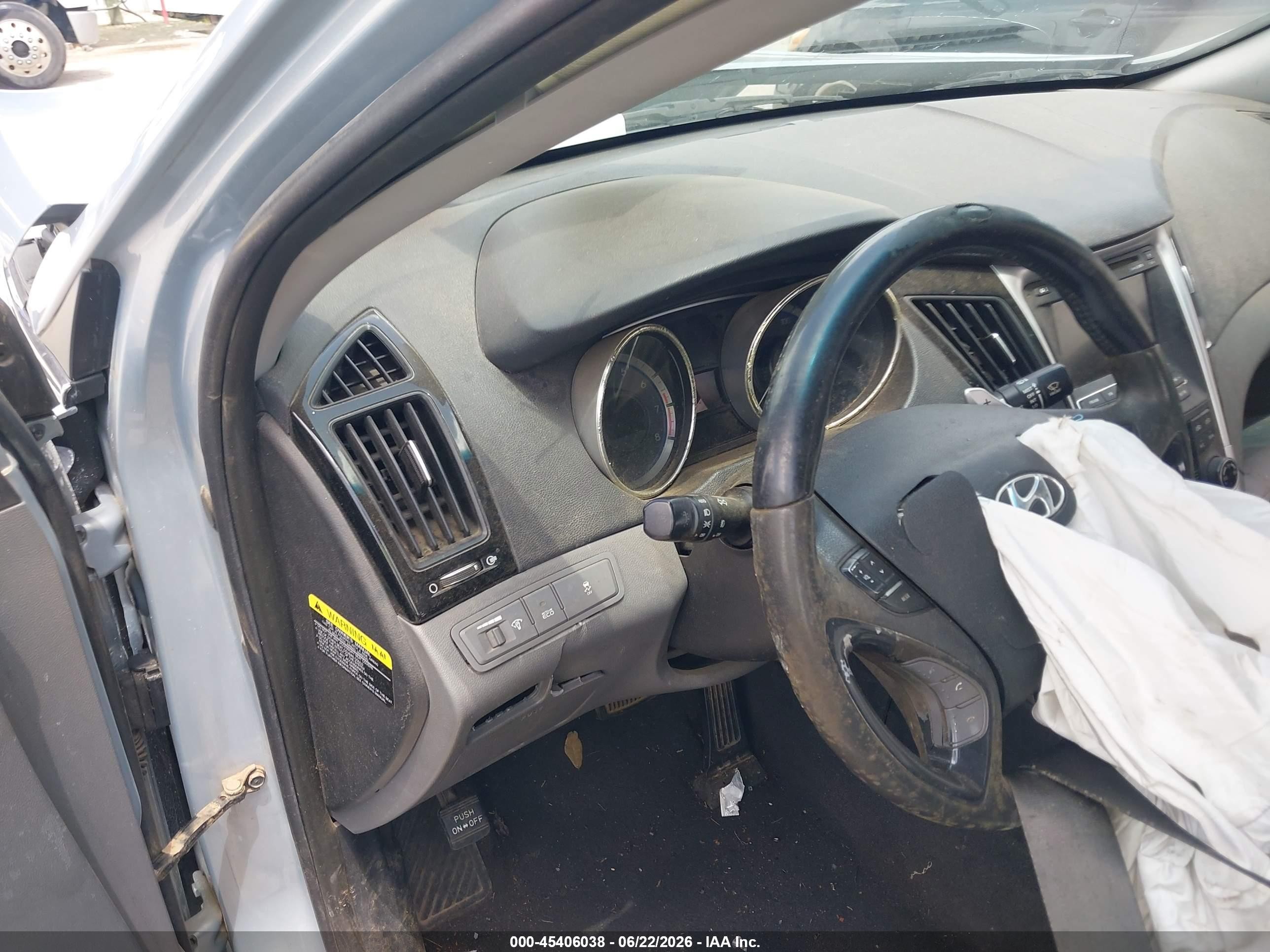 2011 Hyundai Sonata Limited 2.0t Light Blue vin: 5NPEC4AB3BH250956