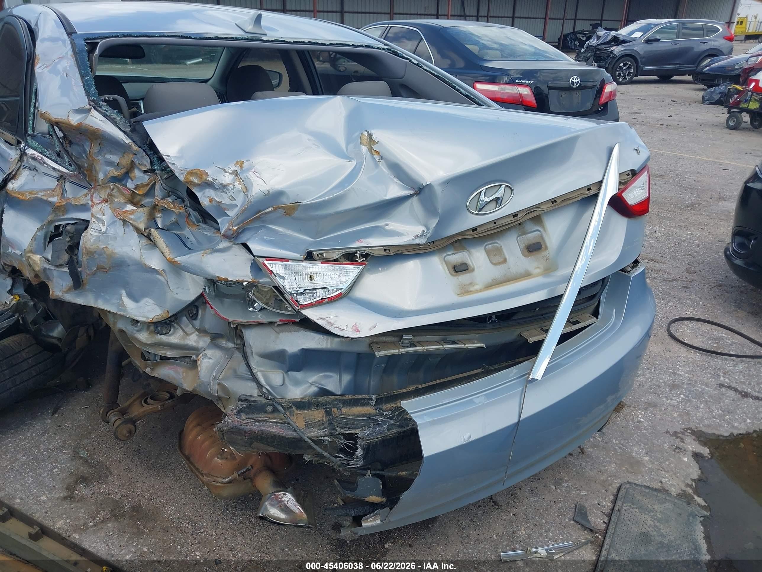 2011 Hyundai Sonata Limited 2.0t Light Blue vin: 5NPEC4AB3BH250956