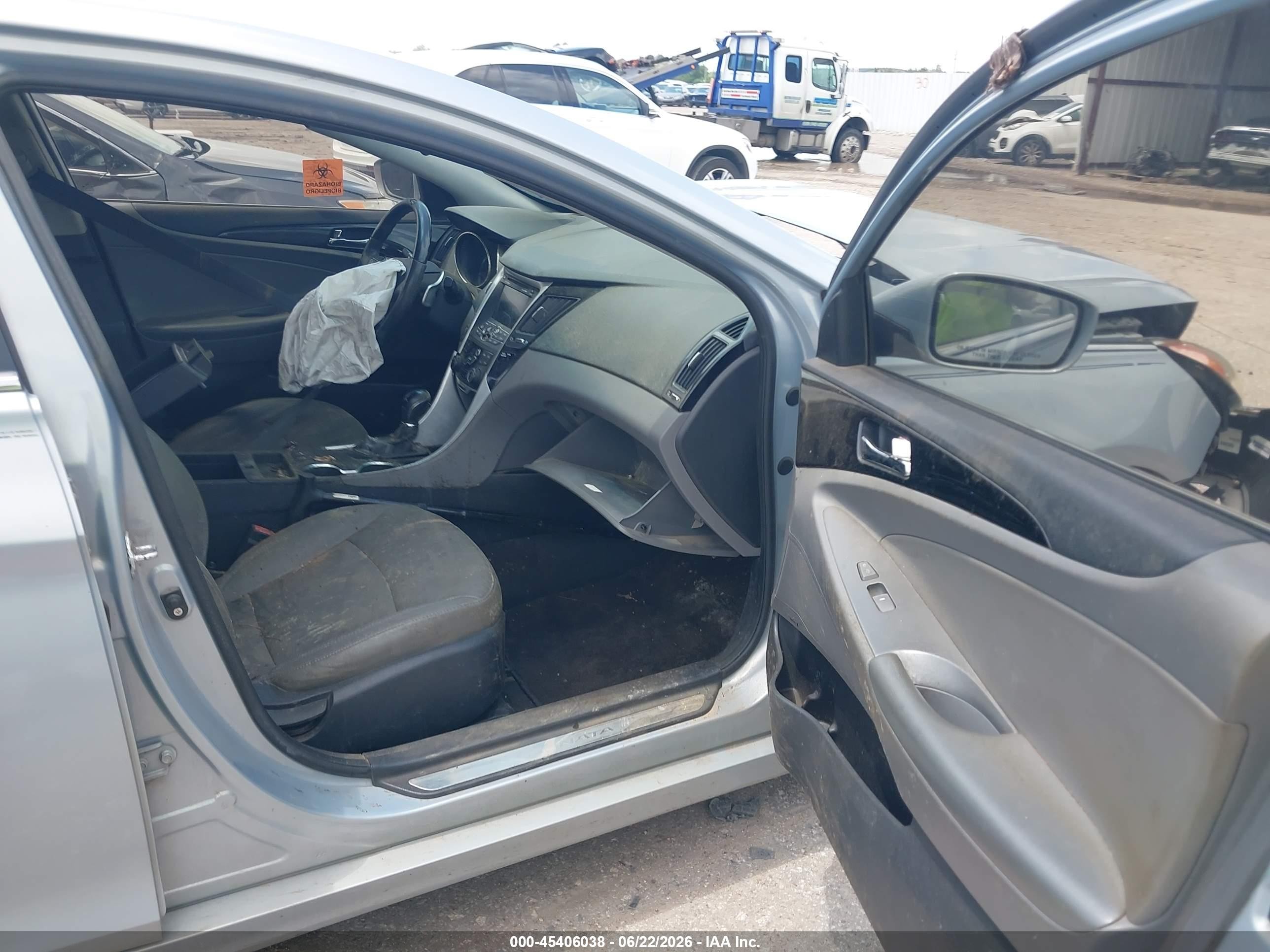 2011 Hyundai Sonata Limited 2.0t Light Blue vin: 5NPEC4AB3BH250956