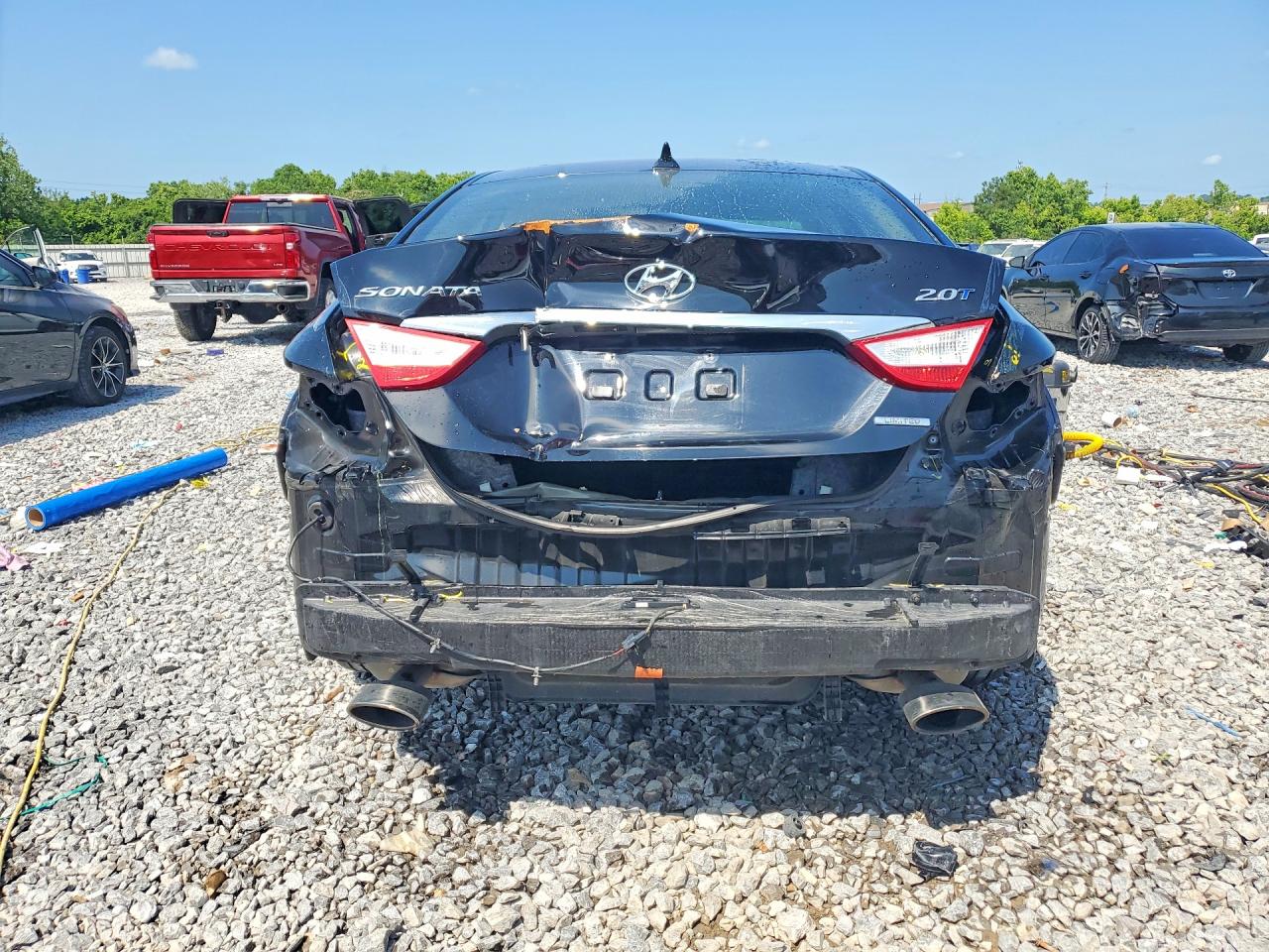 2011 Hyundai Sonata Limited 2.0t Black vin: 5NPEC4AB3BH303879