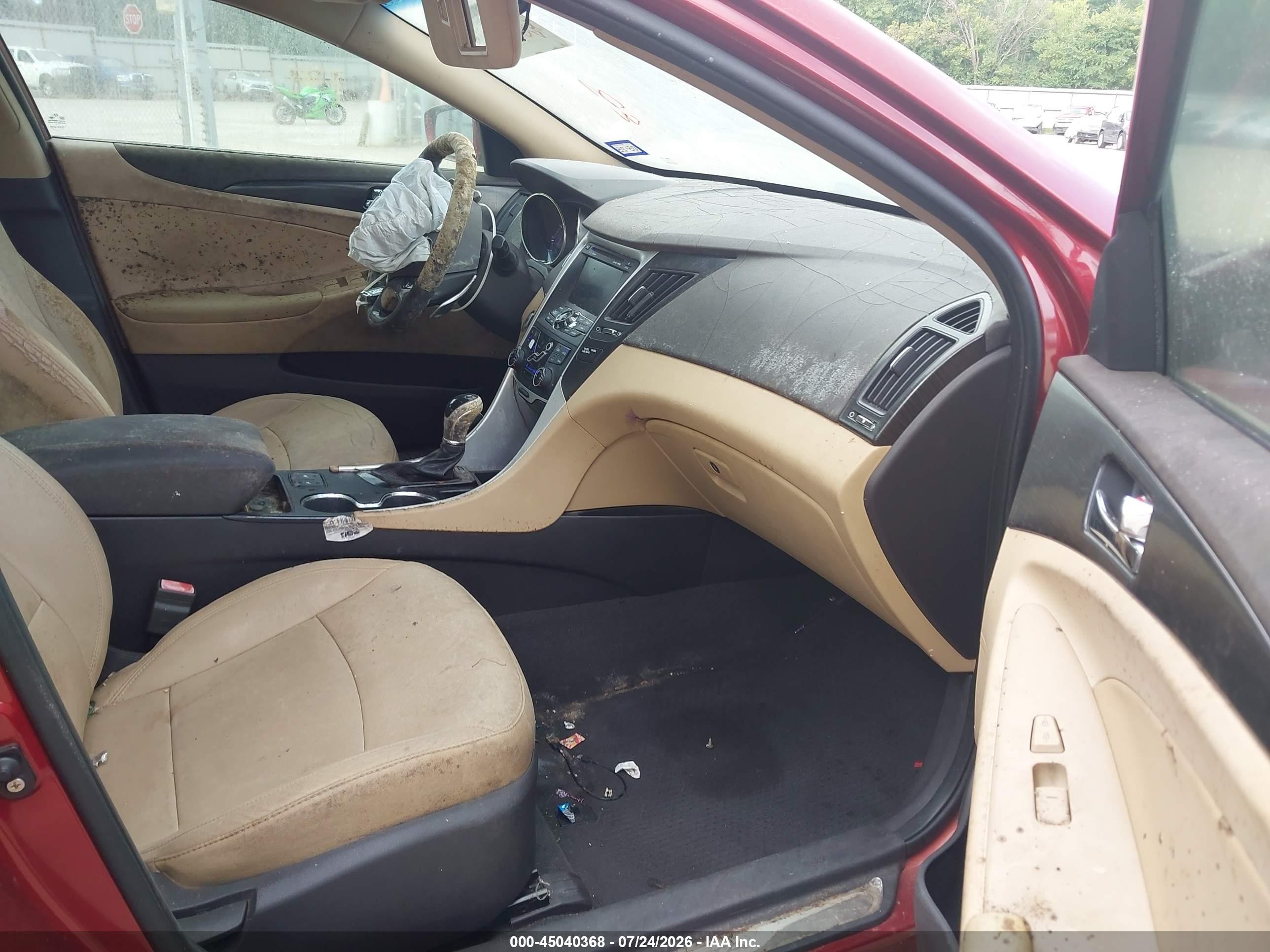 2011 Hyundai Sonata Se/limited Red vin: 5NPEC4AB3BH305177