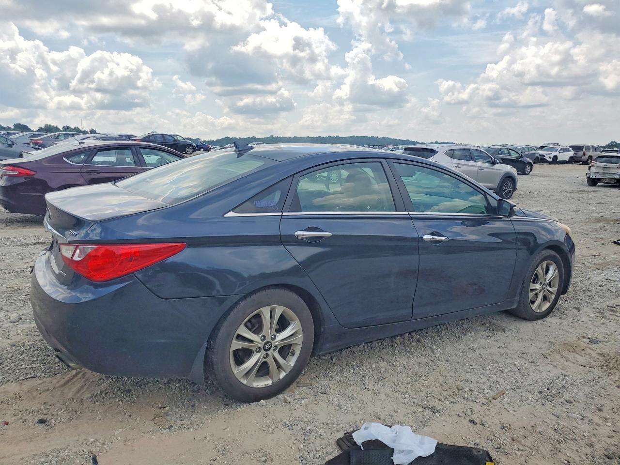 2011 Hyundai Sonata Limited 2.0t Blue vin: 5NPEC4AB3BH305308