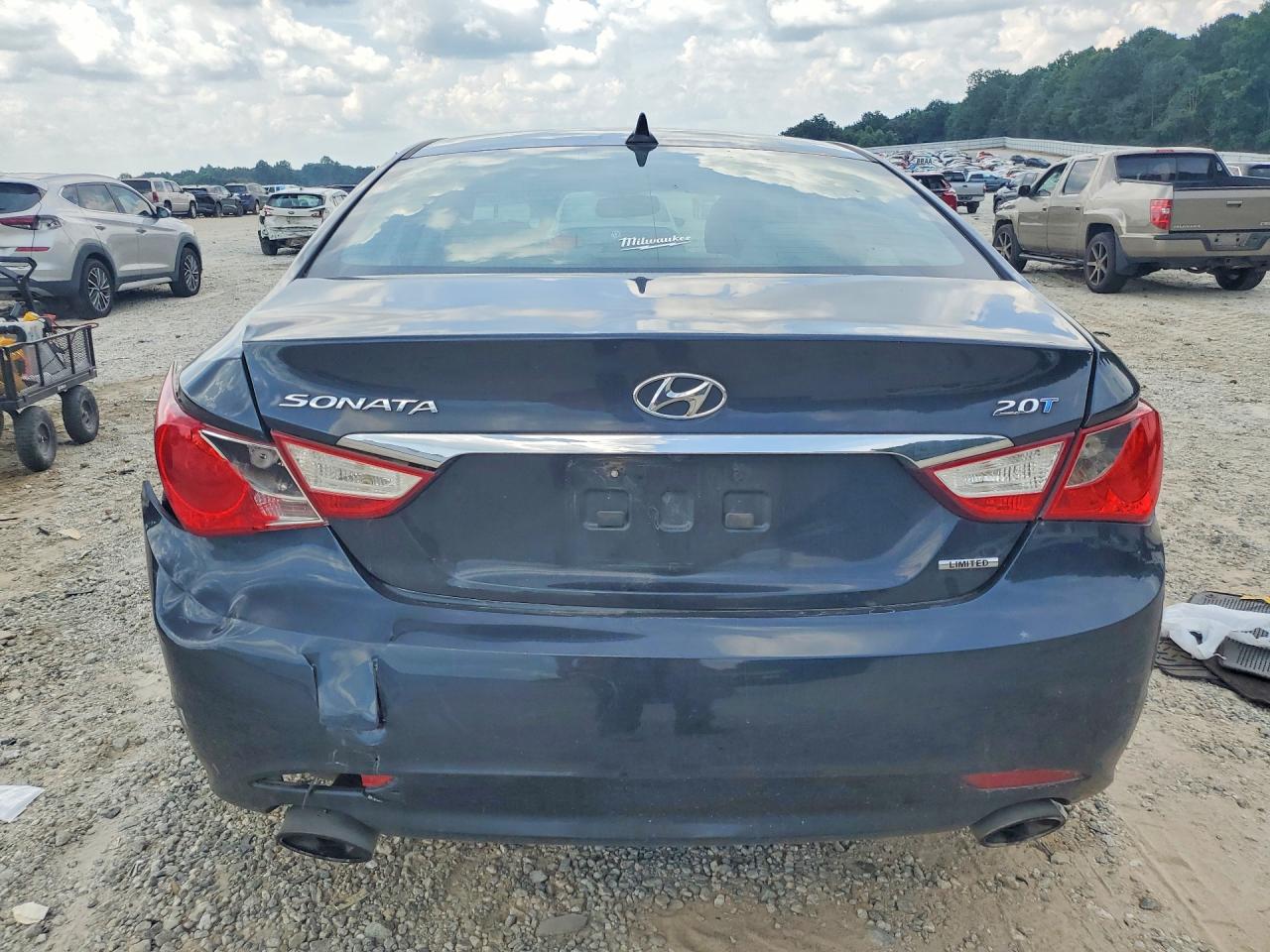 2011 Hyundai Sonata Limited 2.0t Blue vin: 5NPEC4AB3BH305308