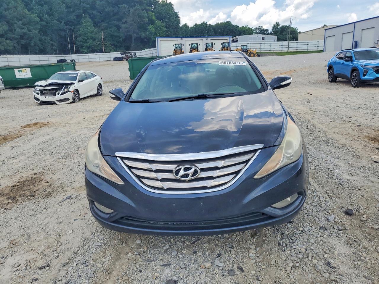 2011 Hyundai Sonata Limited 2.0t Blue vin: 5NPEC4AB3BH305308