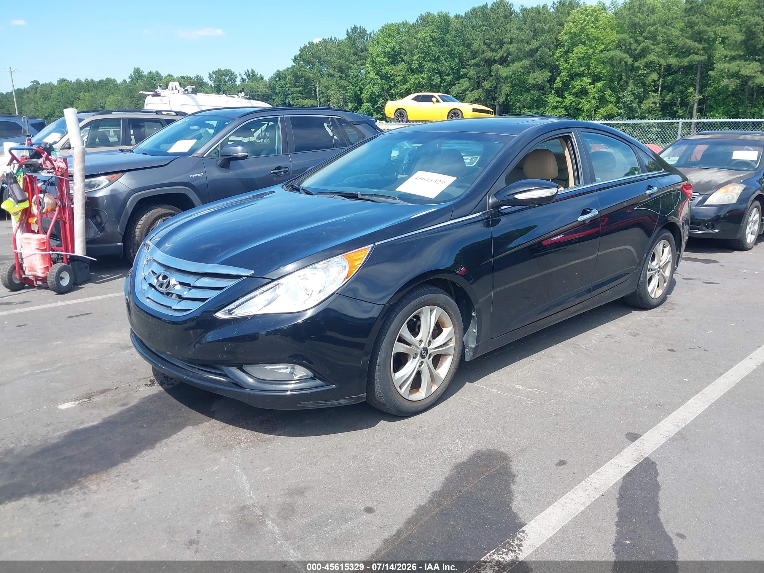 2011 Hyundai Sonata Limited 2.0t Black vin: 5NPEC4AB3BH306409