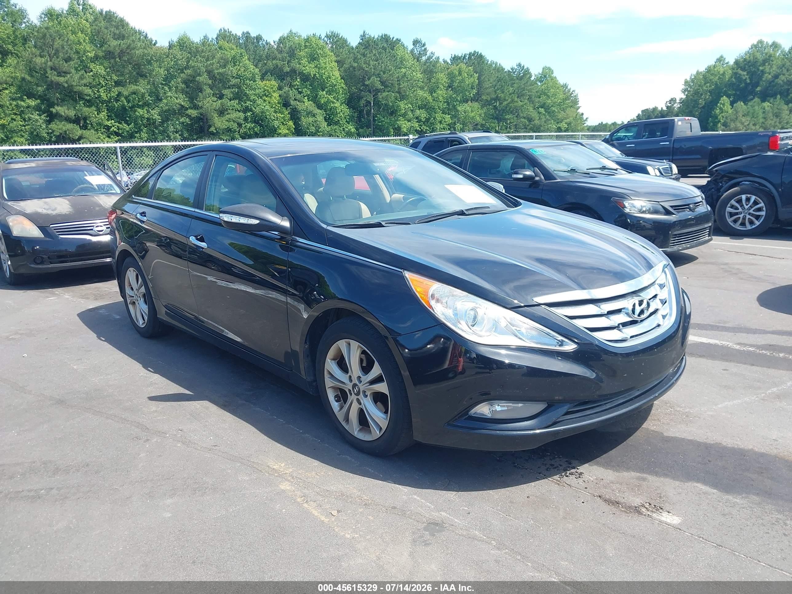 2011 Hyundai Sonata Limited 2.0t Black vin: 5NPEC4AB3BH306409