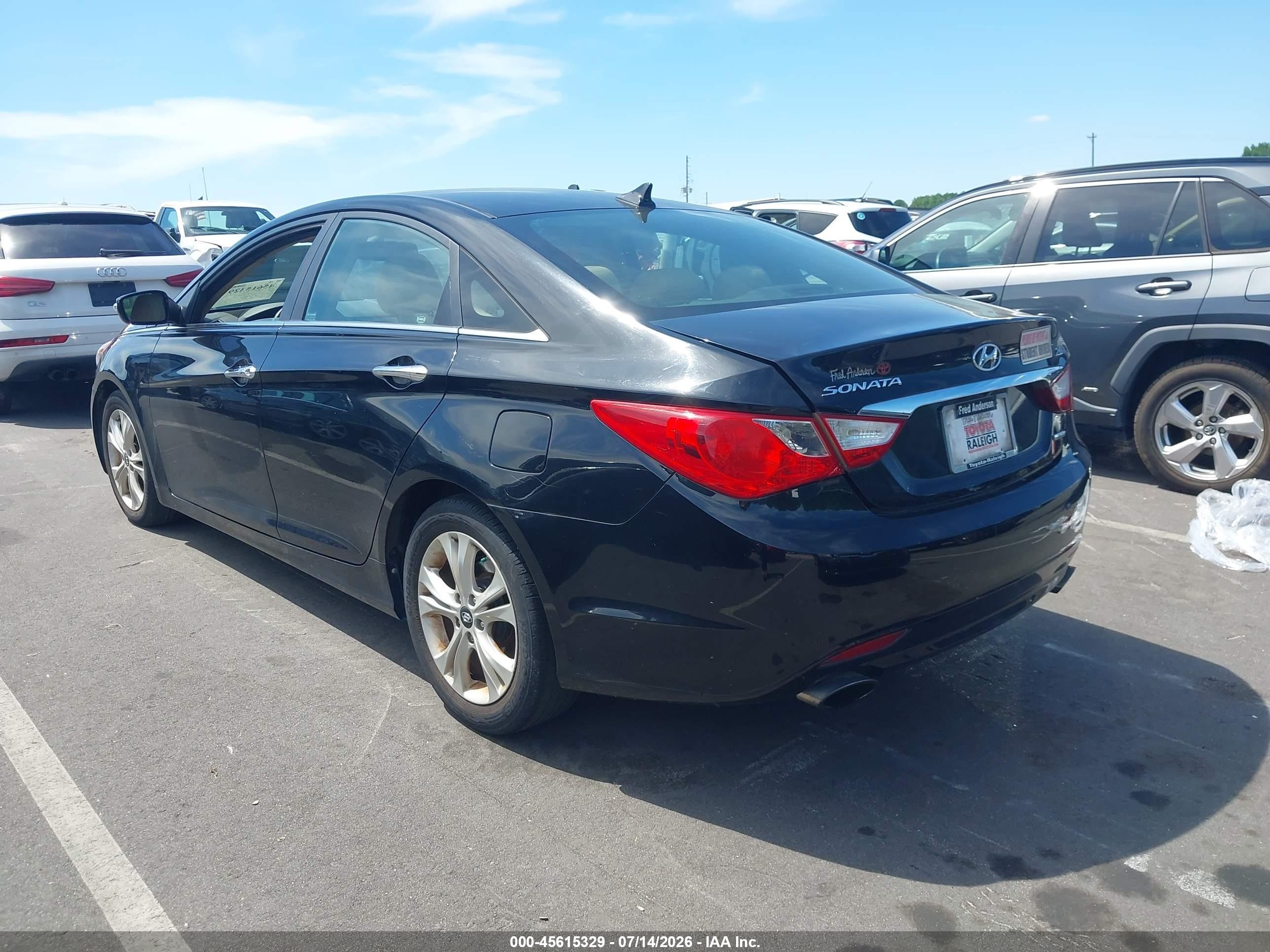 2011 Hyundai Sonata Limited 2.0t Black vin: 5NPEC4AB3BH306409