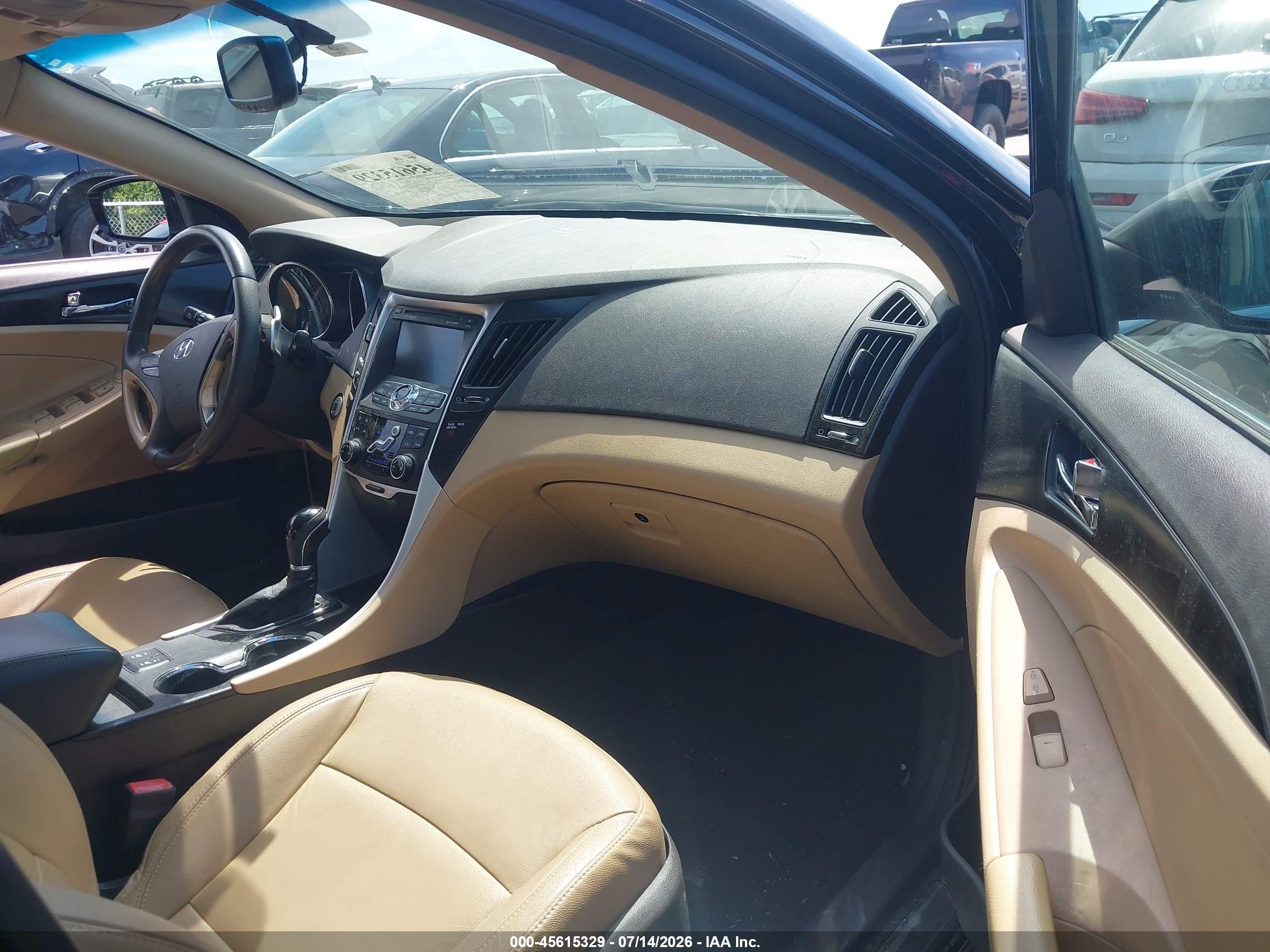2011 Hyundai Sonata Limited 2.0t Black vin: 5NPEC4AB3BH306409