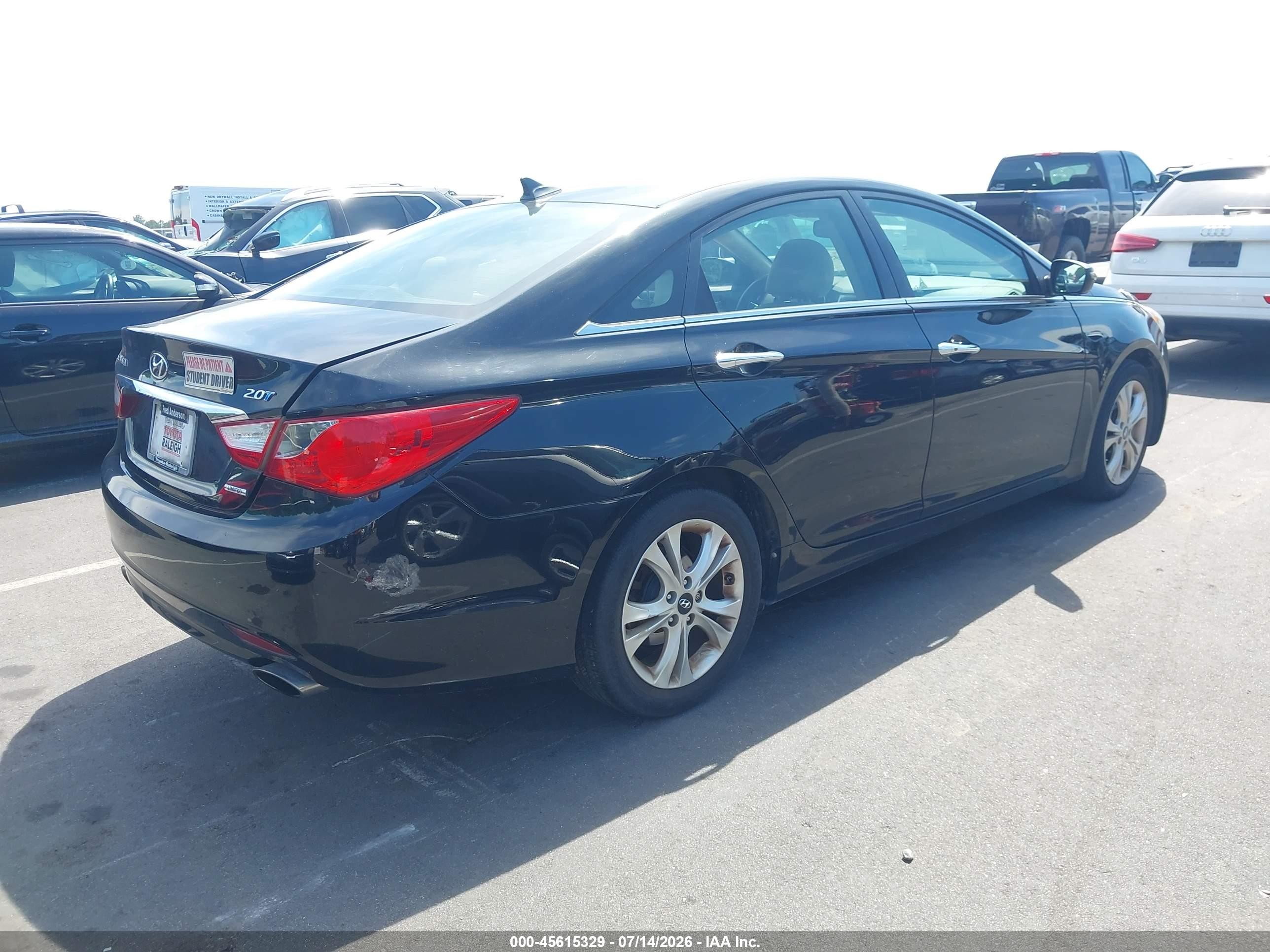 2011 Hyundai Sonata Limited 2.0t Black vin: 5NPEC4AB3BH306409