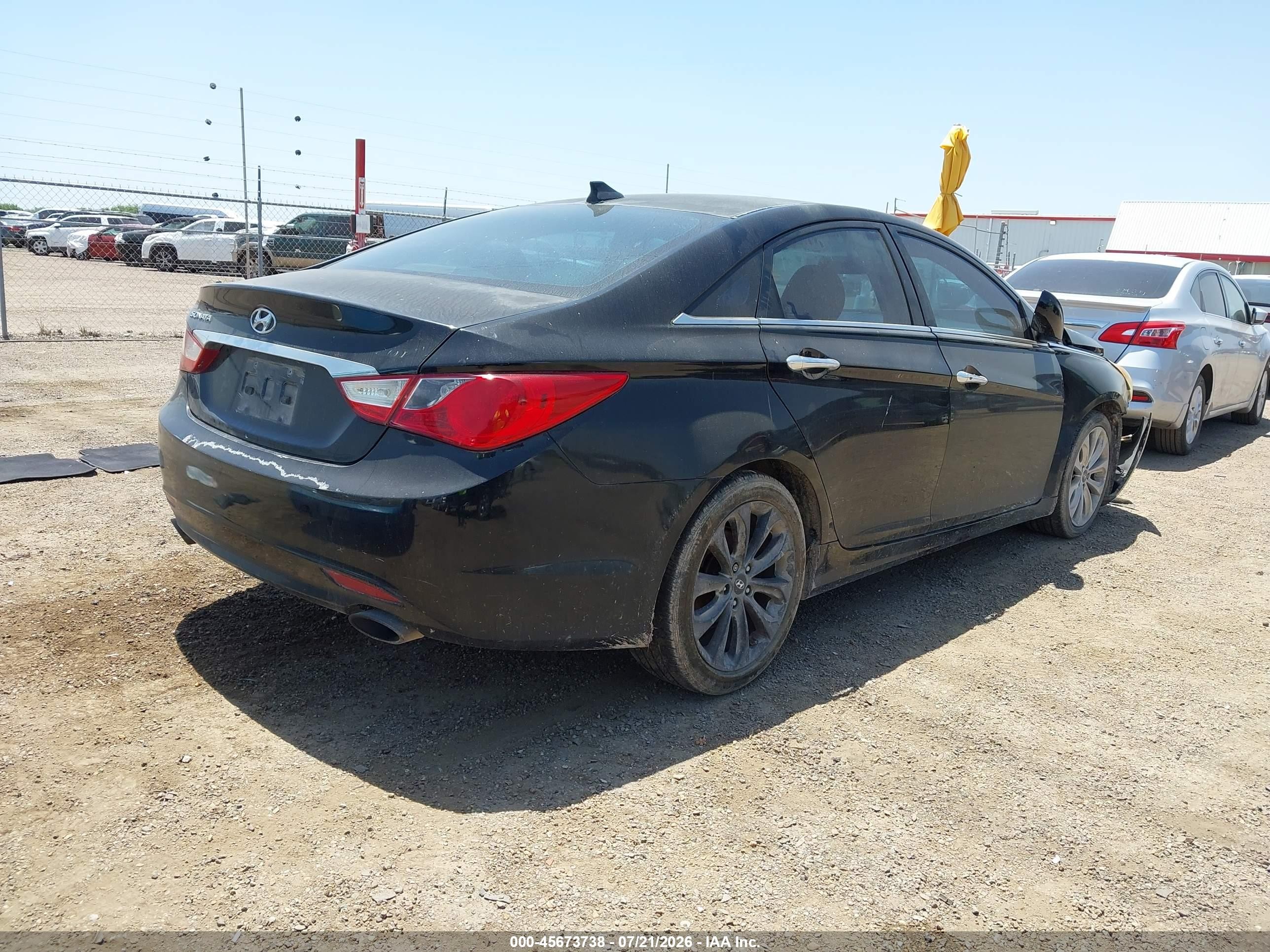 2011 Hyundai Sonata Se 2.0t Black vin: 5NPEC4AB3BH315563