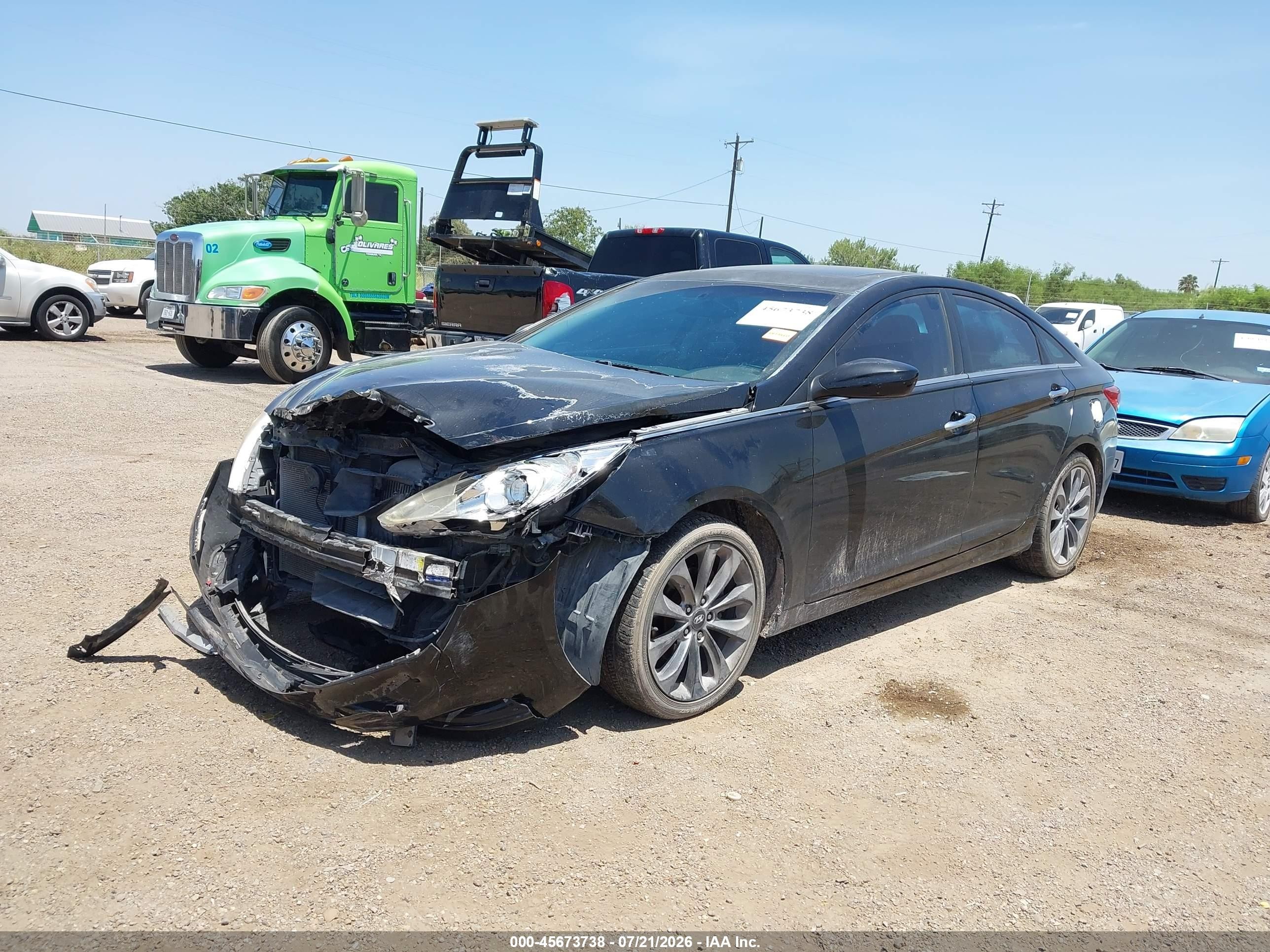 2011 Hyundai Sonata Se 2.0t Black vin: 5NPEC4AB3BH315563