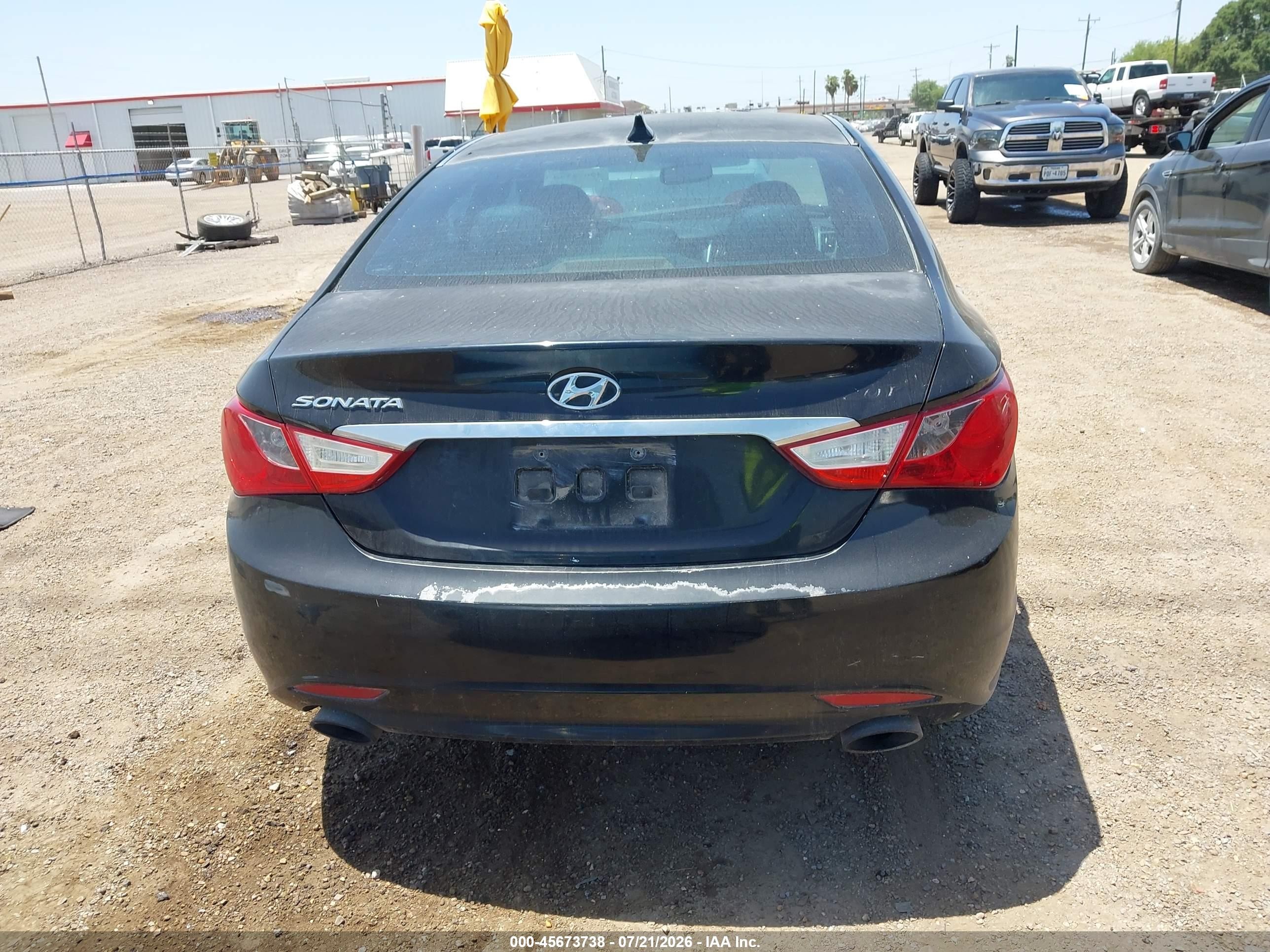 2011 Hyundai Sonata Se 2.0t Black vin: 5NPEC4AB3BH315563