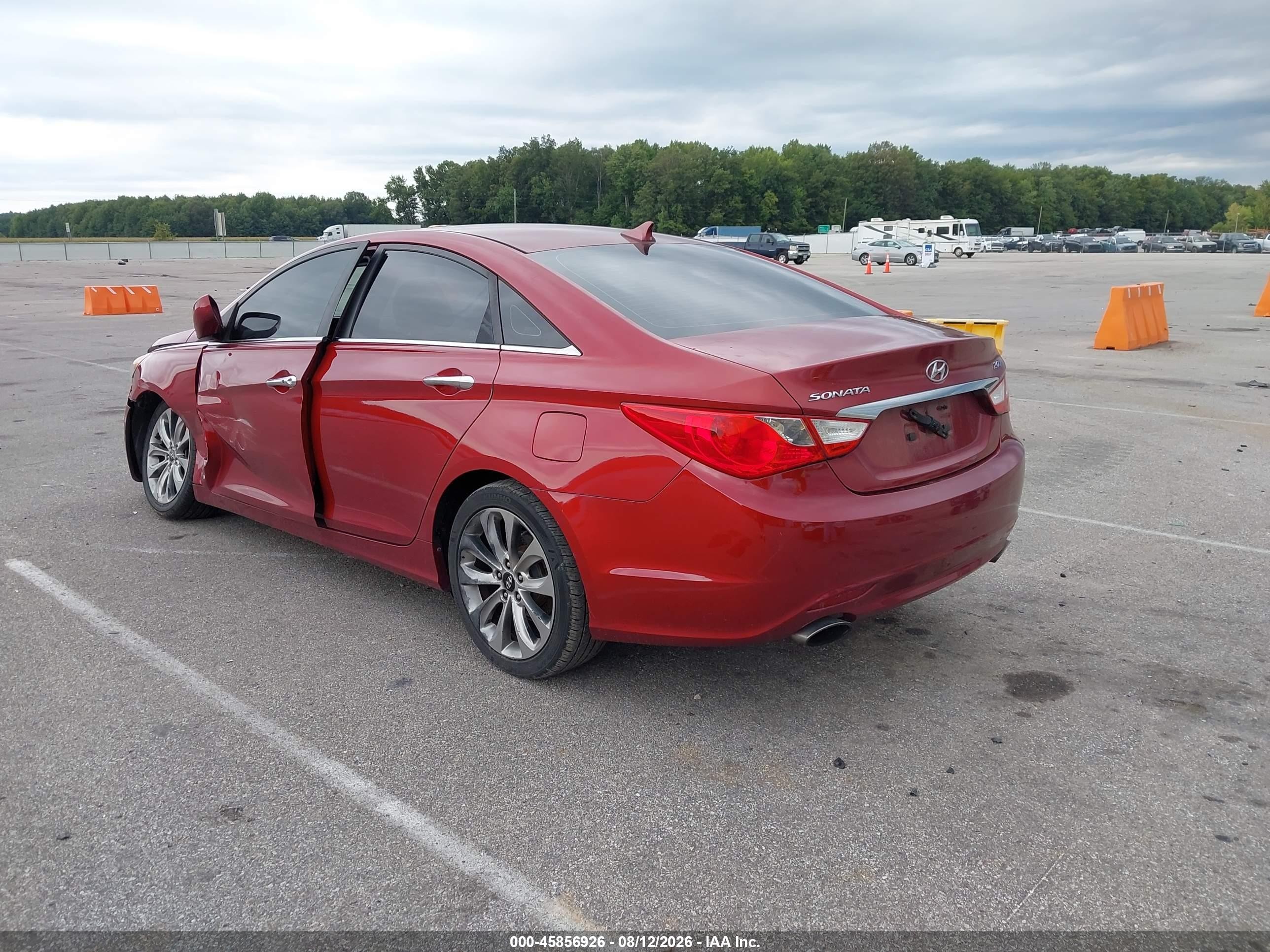 2011 Hyundai Sonata Se 2.0t Red vin: 5NPEC4AB3BH317040