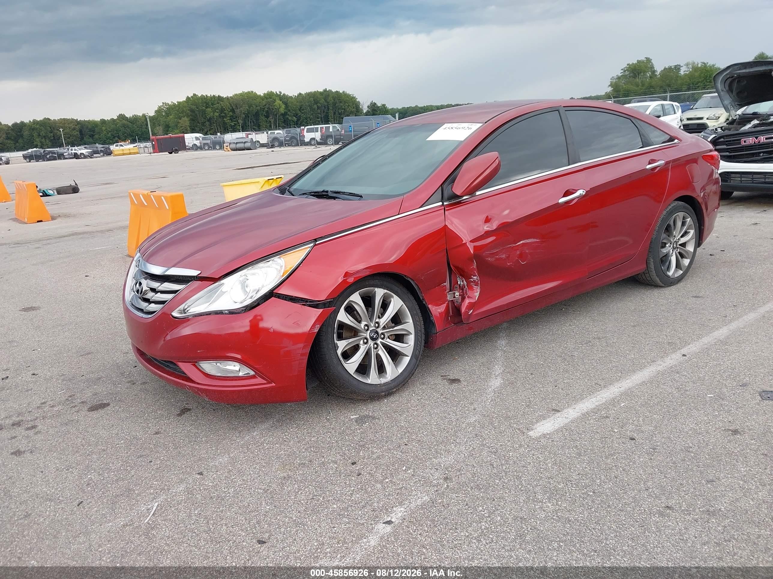 2011 Hyundai Sonata Se 2.0t Red vin: 5NPEC4AB3BH317040