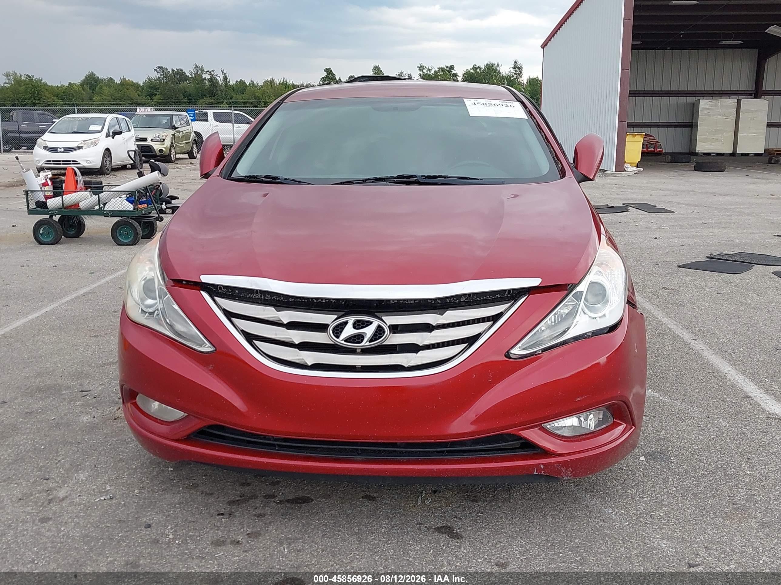 2011 Hyundai Sonata Se 2.0t Red vin: 5NPEC4AB3BH317040