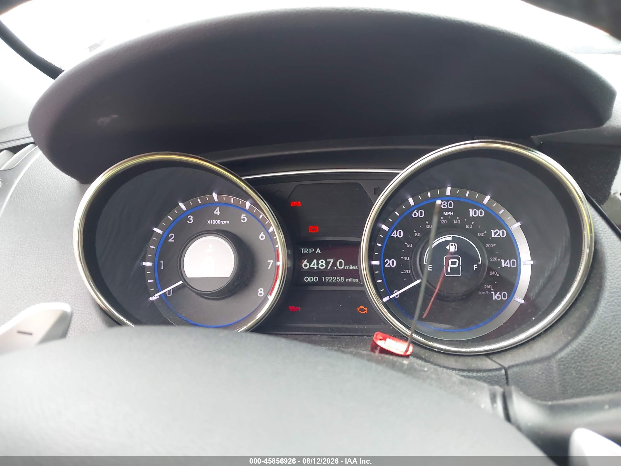 2011 Hyundai Sonata Se 2.0t Red vin: 5NPEC4AB3BH317040