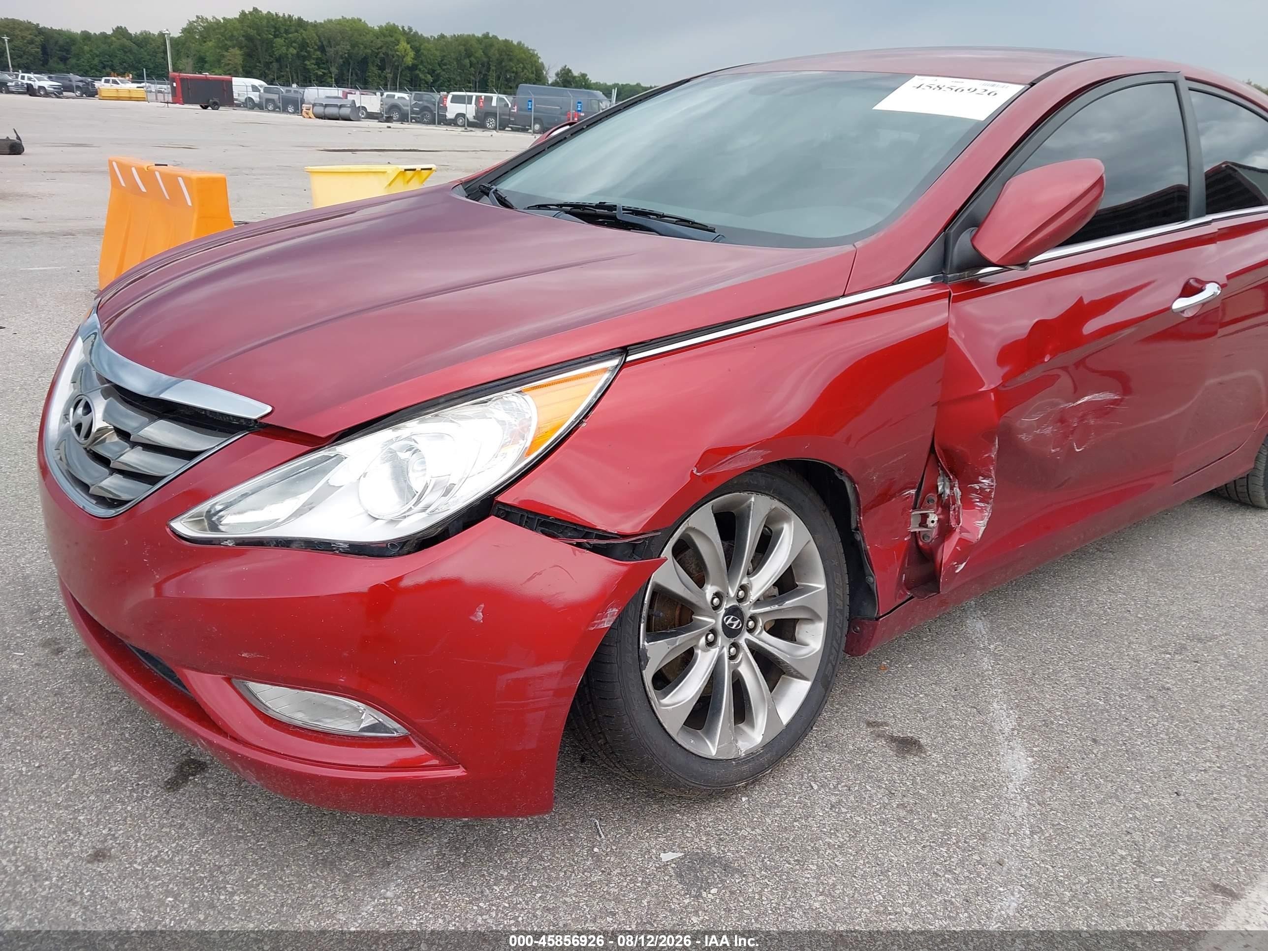 2011 Hyundai Sonata Se 2.0t Red vin: 5NPEC4AB3BH317040