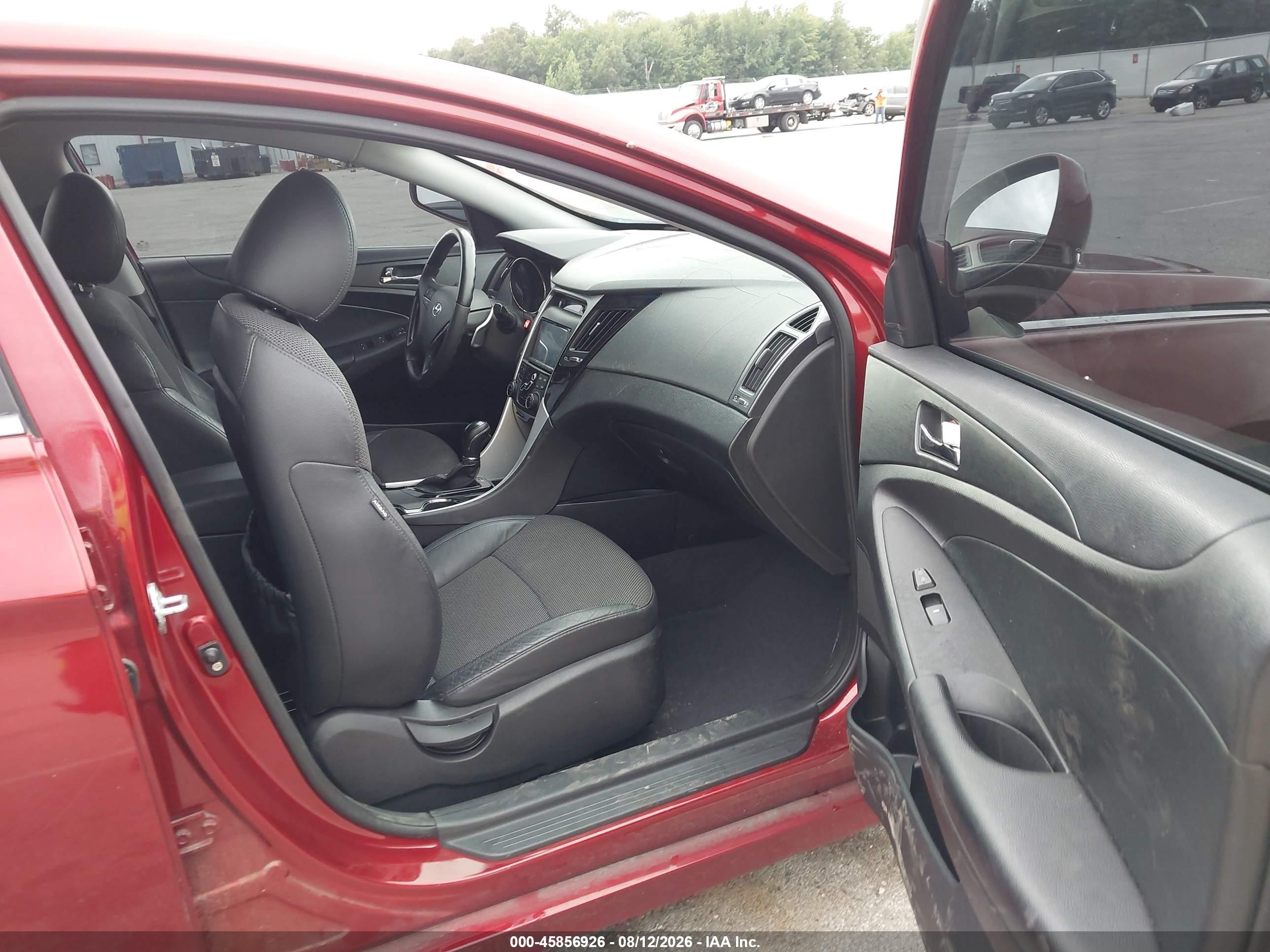 2011 Hyundai Sonata Se 2.0t Red vin: 5NPEC4AB3BH317040