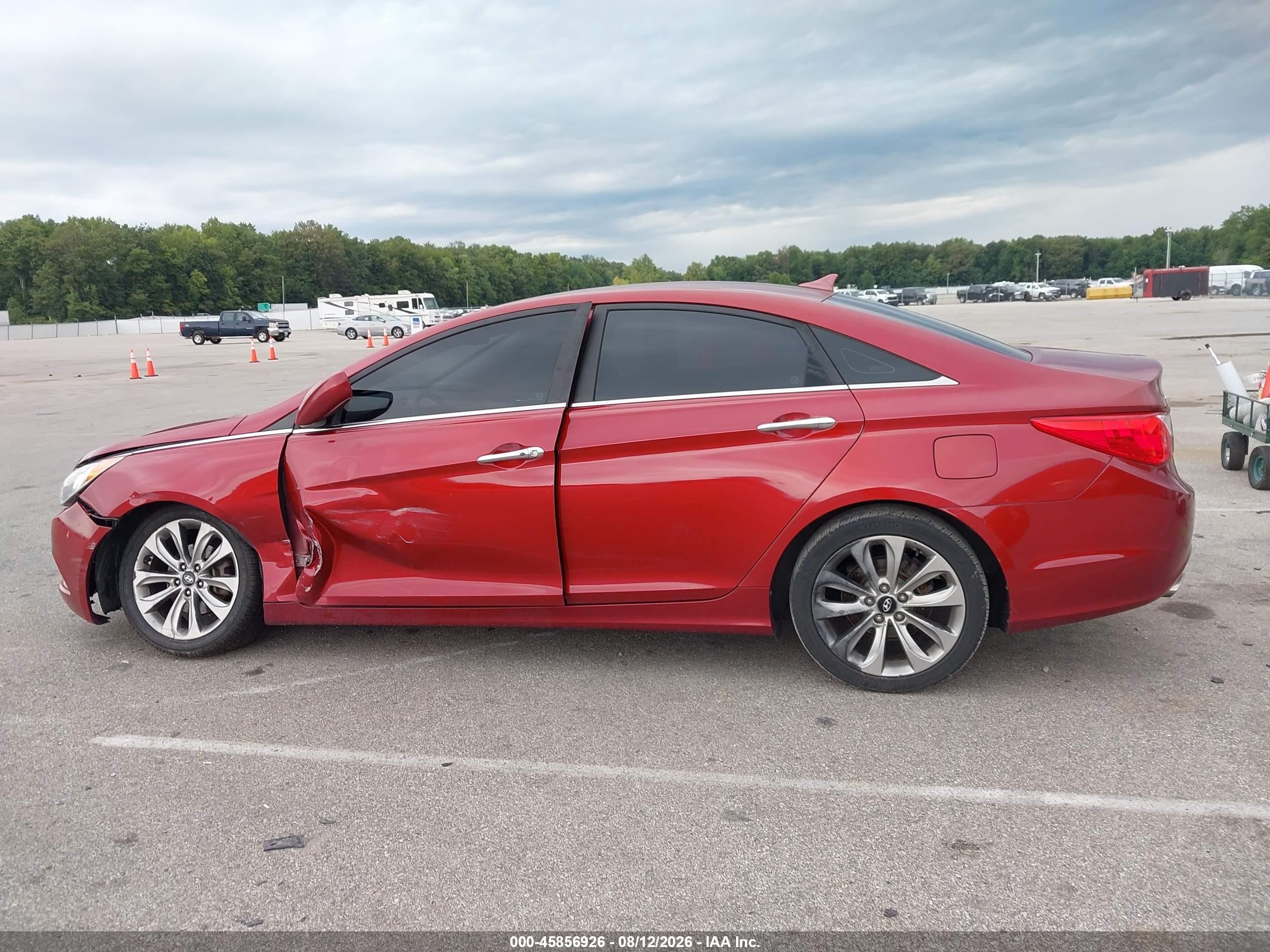 2011 Hyundai Sonata Se 2.0t Red vin: 5NPEC4AB3BH317040