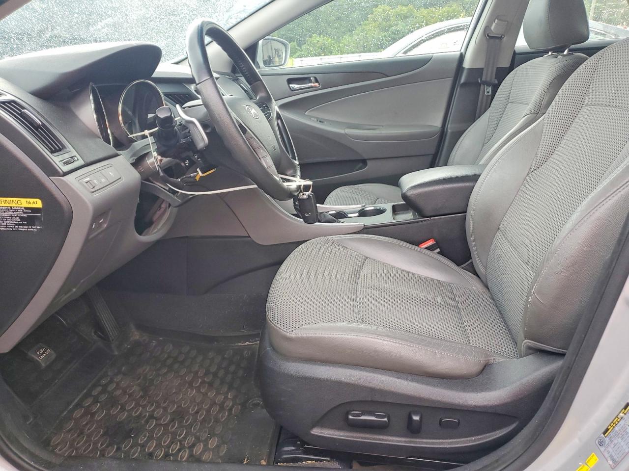 2012 Hyundai Sonata Se 2.0t Silver vin: 5NPEC4AB3CH327133
