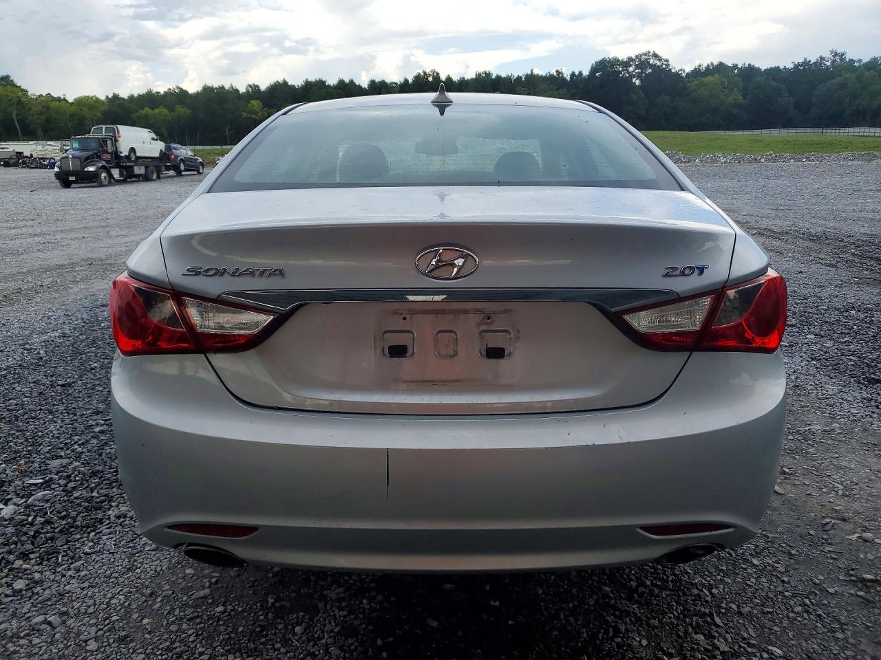 2012 Hyundai Sonata Se 2.0t Silver vin: 5NPEC4AB3CH327133
