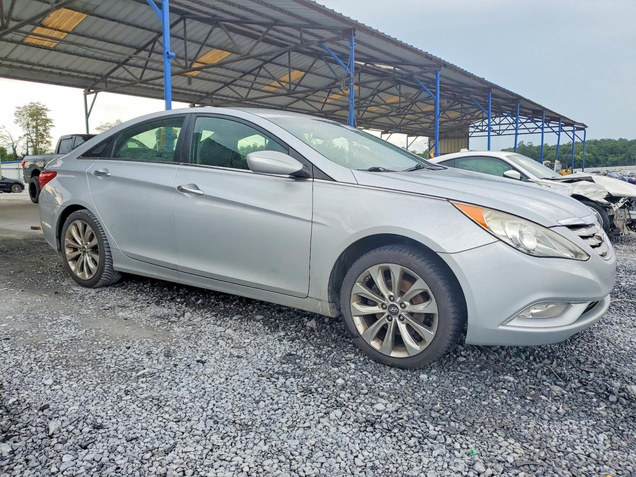 2012 Hyundai Sonata Se 2.0t Silver vin: 5NPEC4AB3CH327133