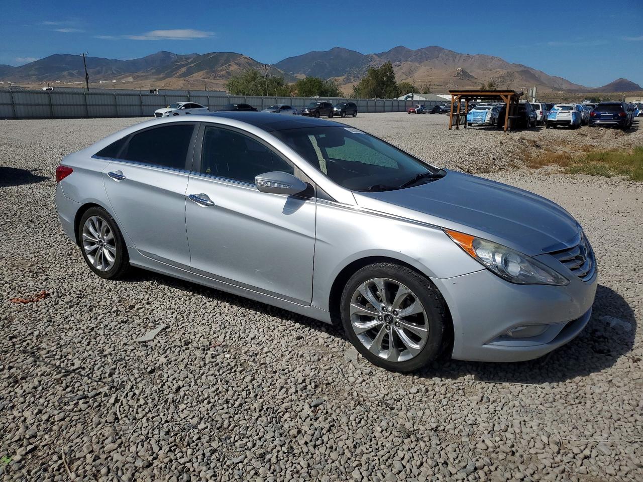 2012 Hyundai Sonata Limited 2.0t Silver vin: 5NPEC4AB3CH335443